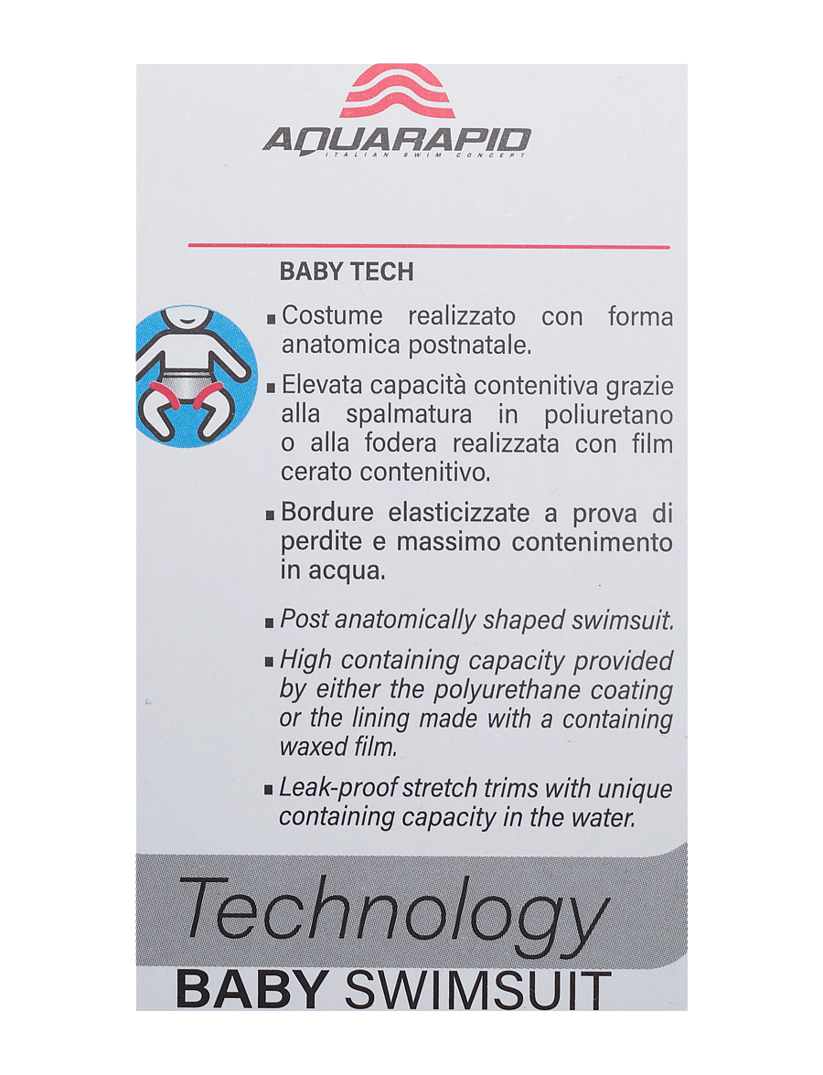 Aquarapid - DRIM BABY DIAPER PANTS - schwimmwindeln - tucan red - 4