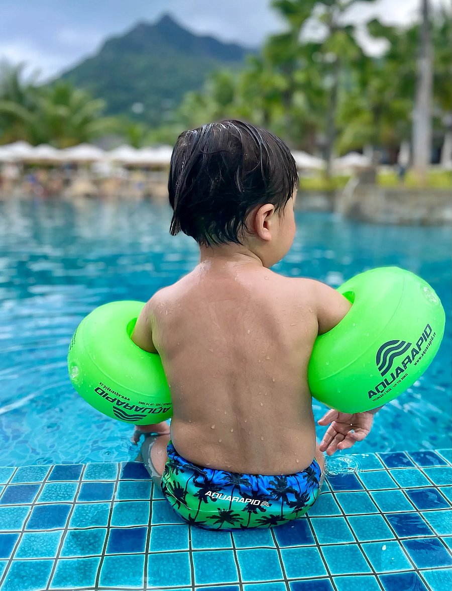Aquarapid - AQUARING - schwimmringe - neon green - 2