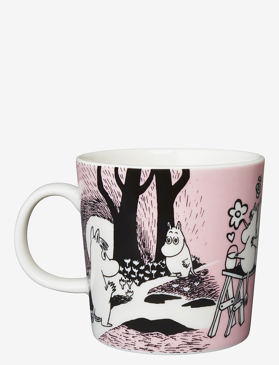 Arabia - Moomin mug 0,3L Love - kubki do kawy - pink - 0