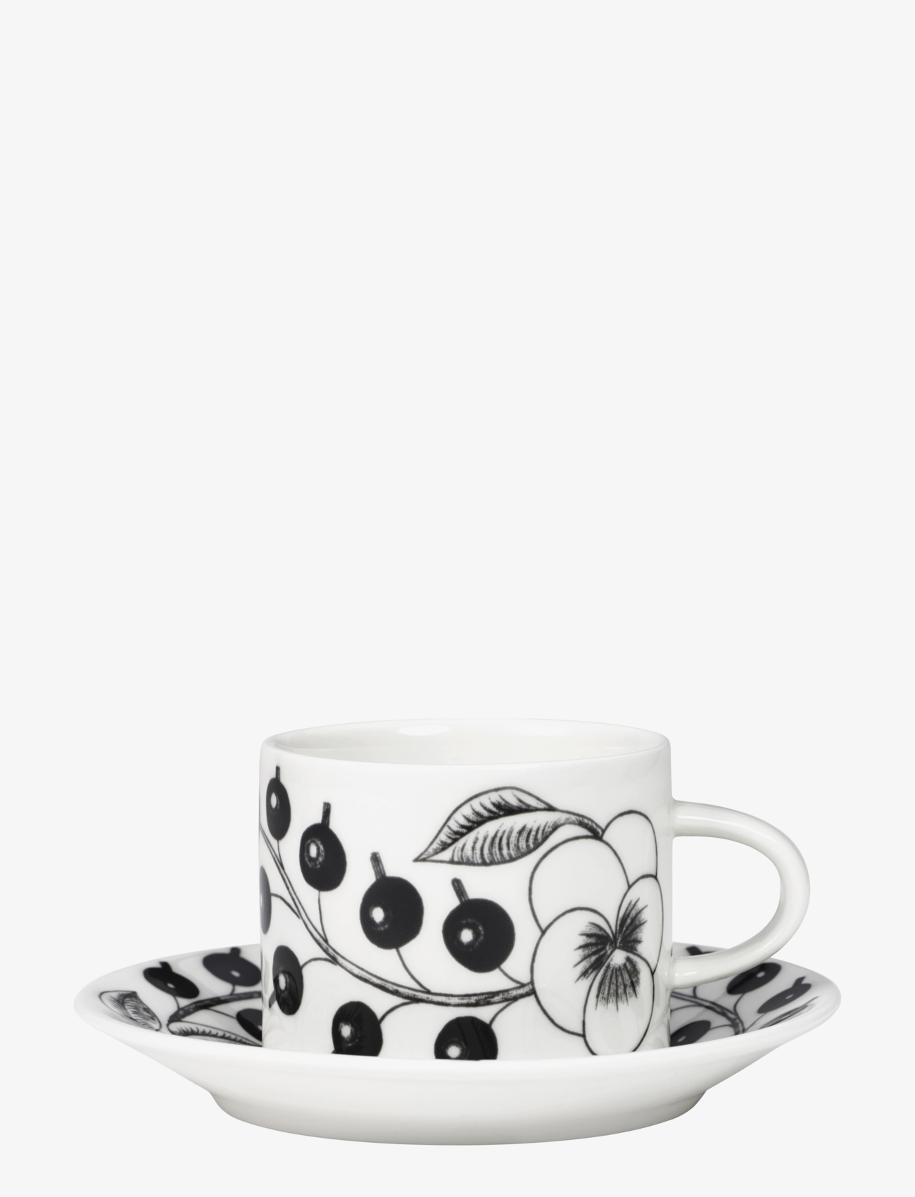 Arabia - Paratiisi cup 0.18L black - black/white - 1