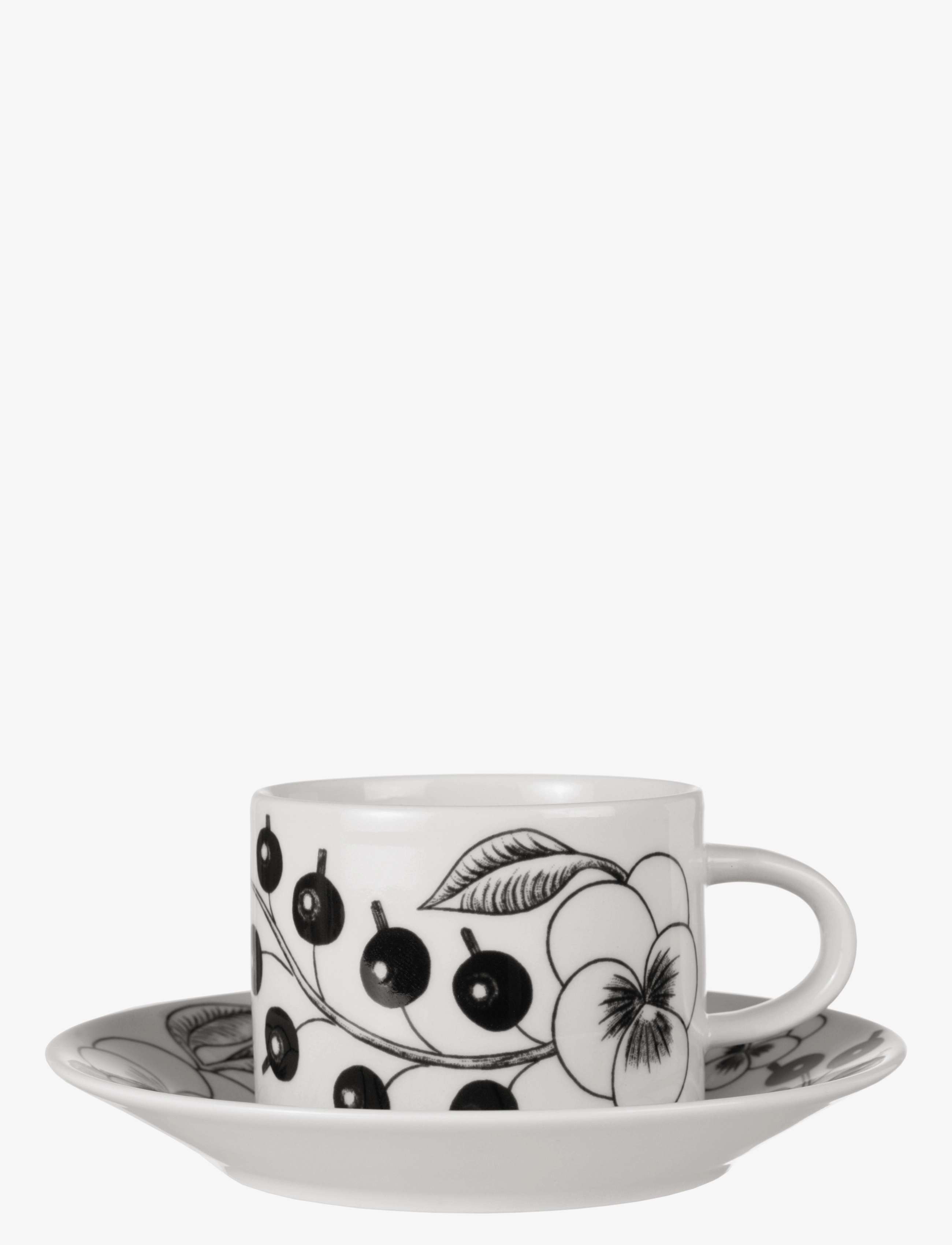 Arabia - Paratiisi cup 0.28L black - black/white - 0