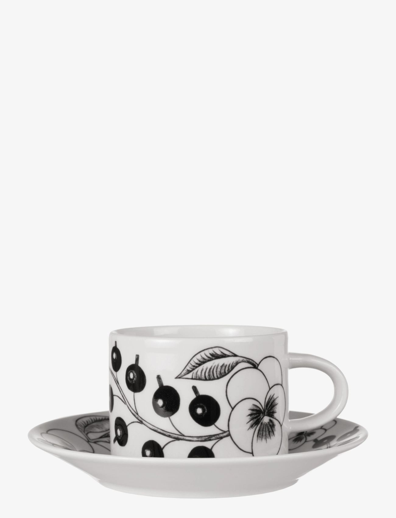 Arabia - Paratiisi cup 0.28L black - black/white - 1