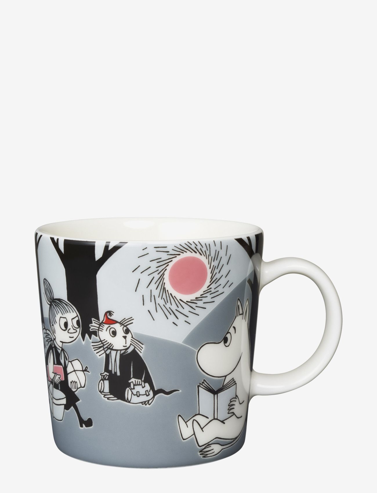 Arabia - Moomin mug 0,3L Adventure Move - kaffekoppar - grey - 1