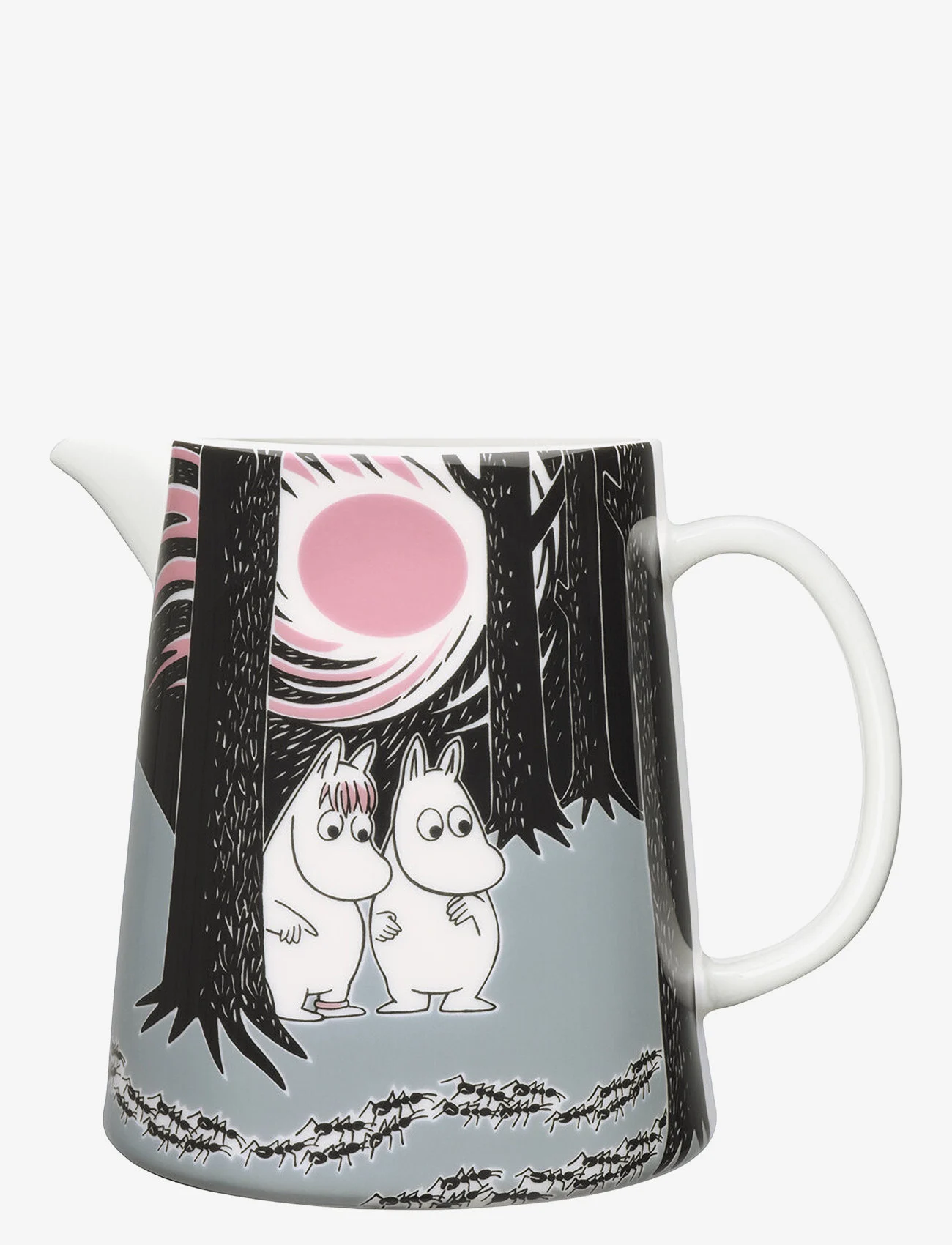 Arabia - Moomin pitcher Adventure Move 1L - vattenkaraffer - grey - 1