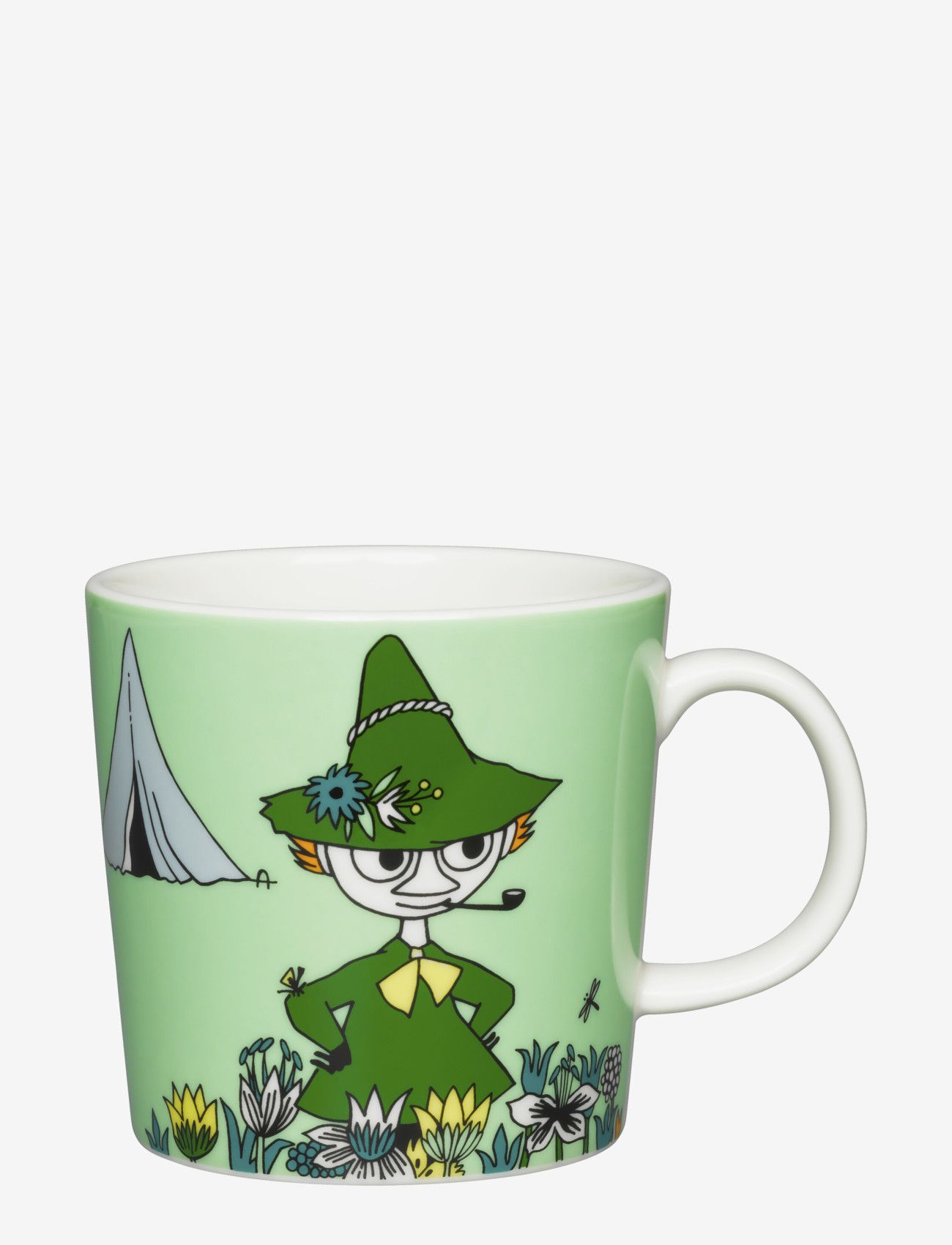 Arabia - Moomin mug 0,3L Snufkin - kaffekopper - green - 1
