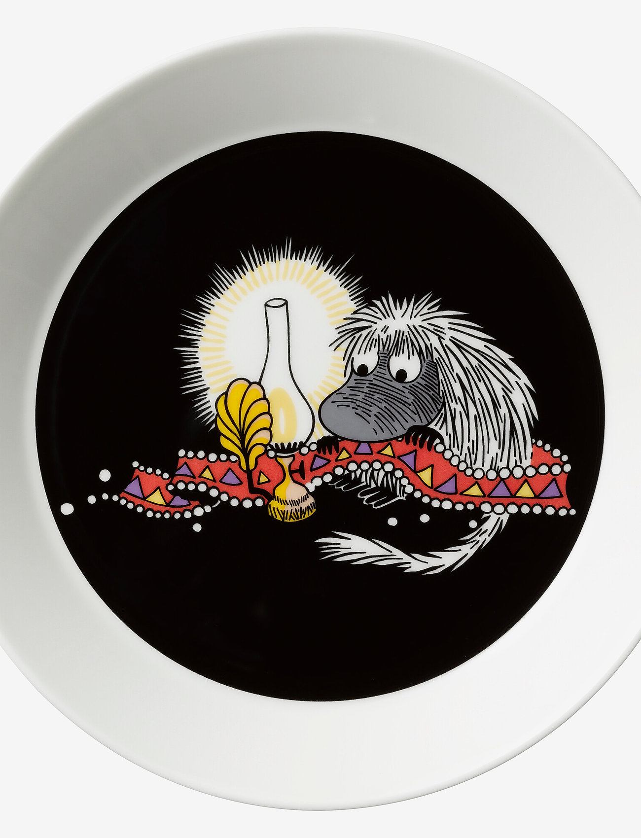 Arabia - Moomin plate Ø19cm Ancestor - black - 0
