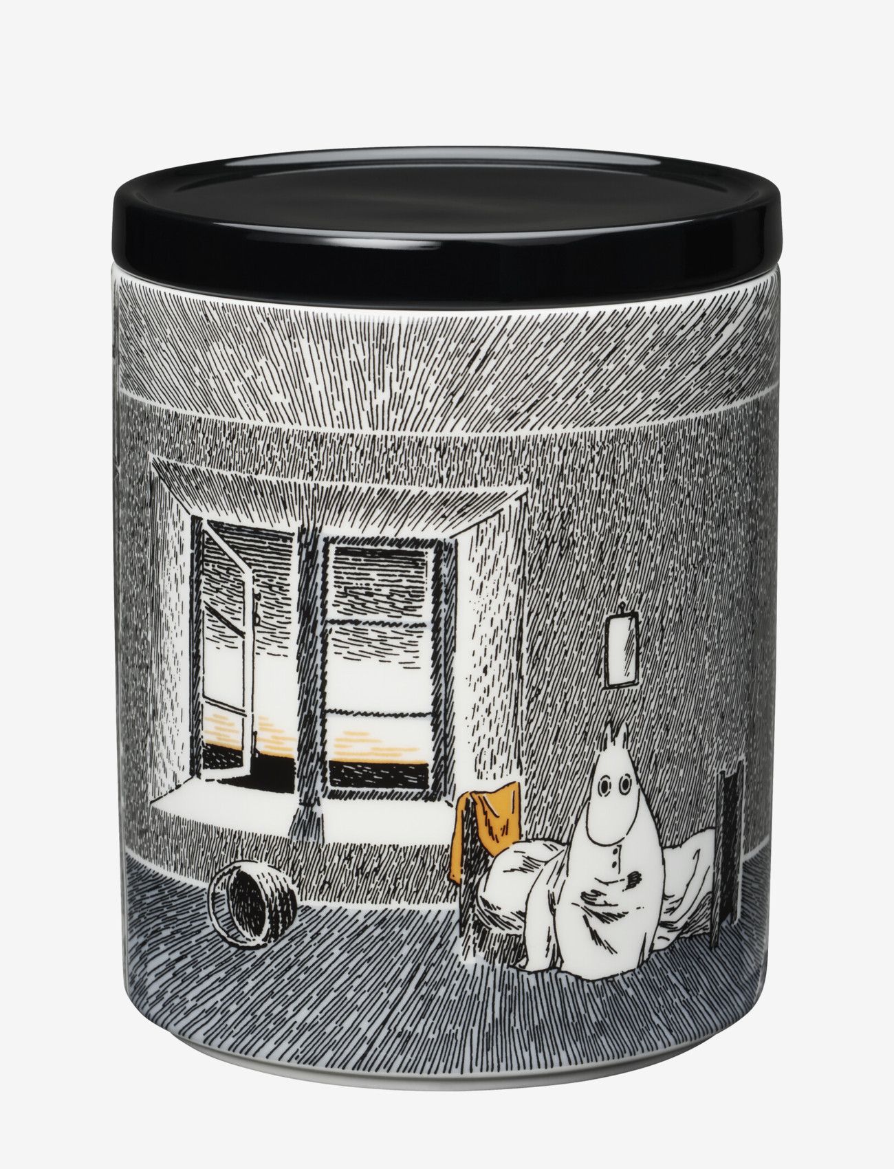 Arabia - Moomin jar 1,2L True to its origins - keittiöpurkit - grey - 0