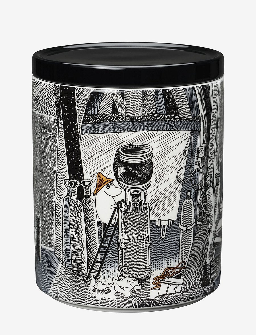 Arabia - Moomin jar 1,2L True to its origins - köögipurgid - grey - 1