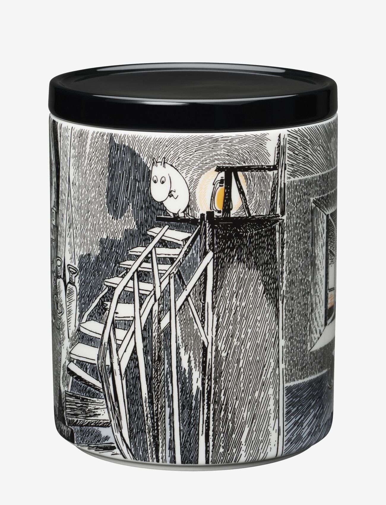 Arabia - Moomin jar 1,2L True to its origins - kitchen jars - grey - 2