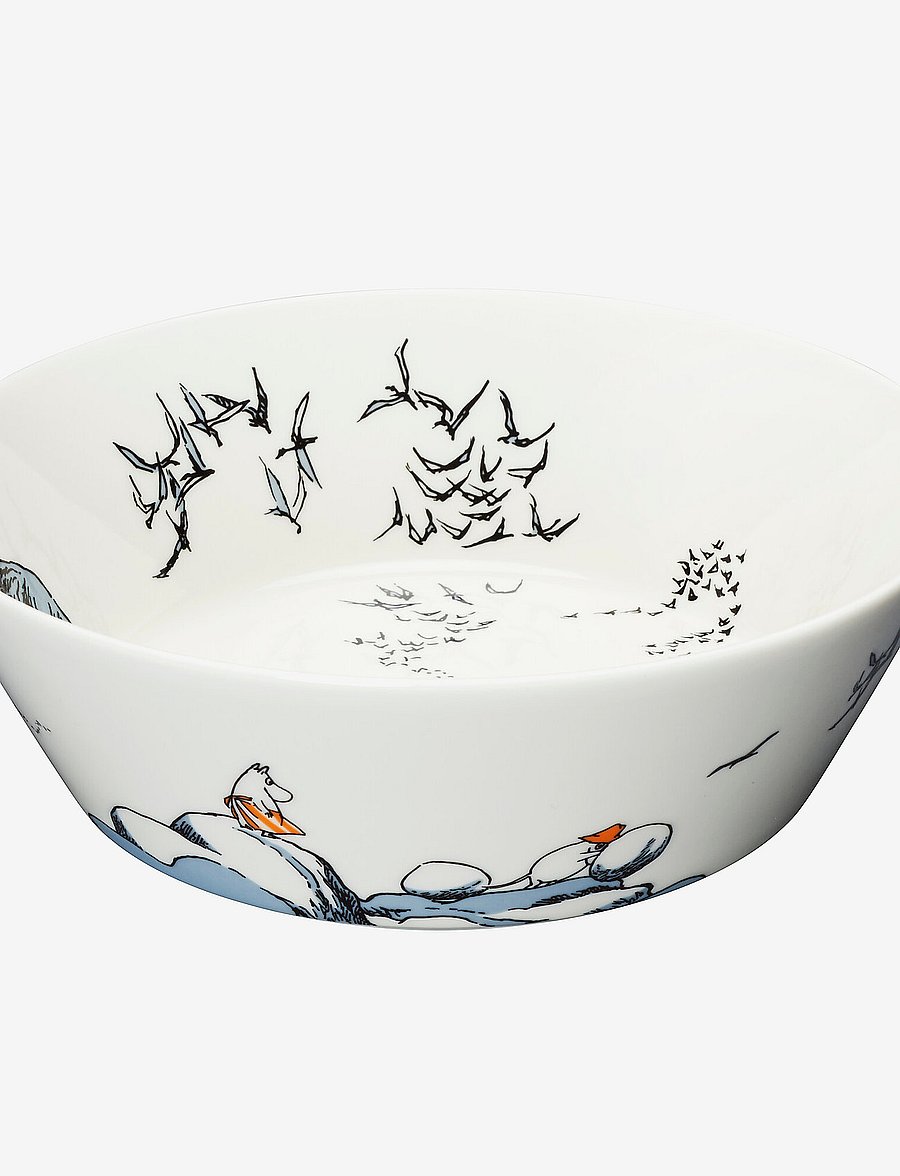 Arabia - Moomin serving bowl Ø23 cm True to its o. - serveerimisnõud - grey - 0