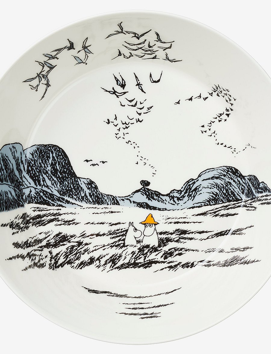 Arabia - Moomin serving bowl Ø23 cm True to its o. - serveerimisnõud - grey - 1