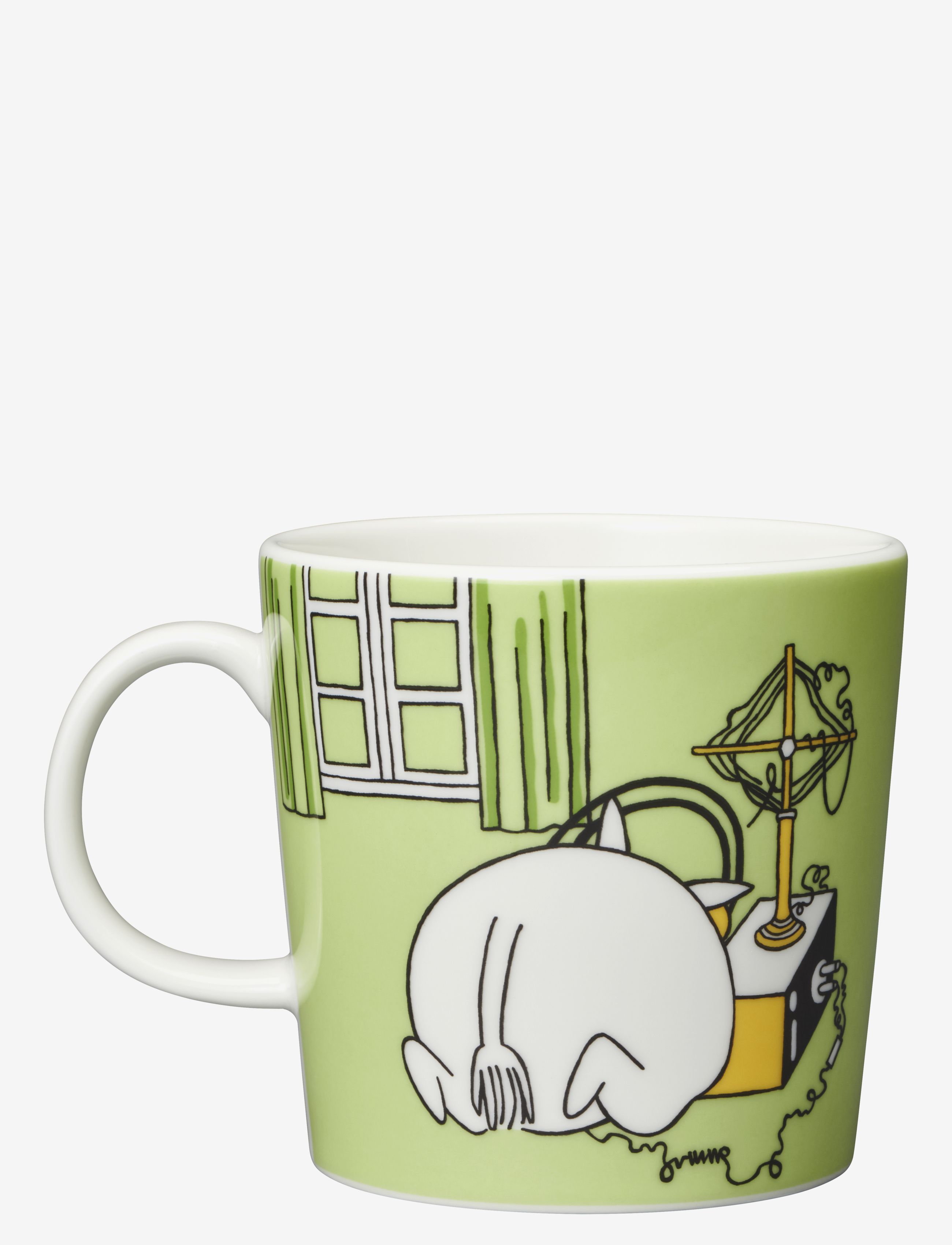 Arabia Moomin Mug 0,3L Moomintroll, 30 CL, Cups & Mugs, Grün - Coffee Cups, Homeware
