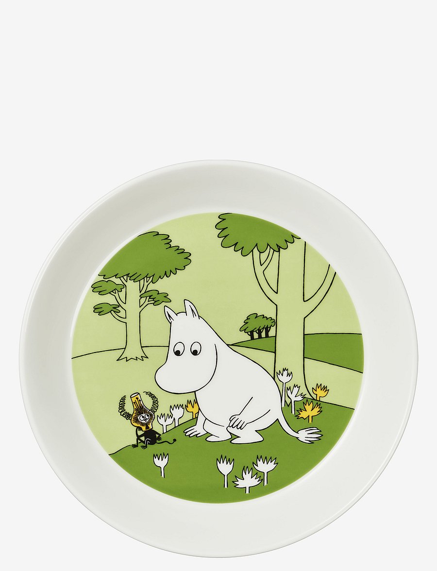Arabia - Moomin plate Ø19cm Moomintroll - madalaimad hinnad - green - 0