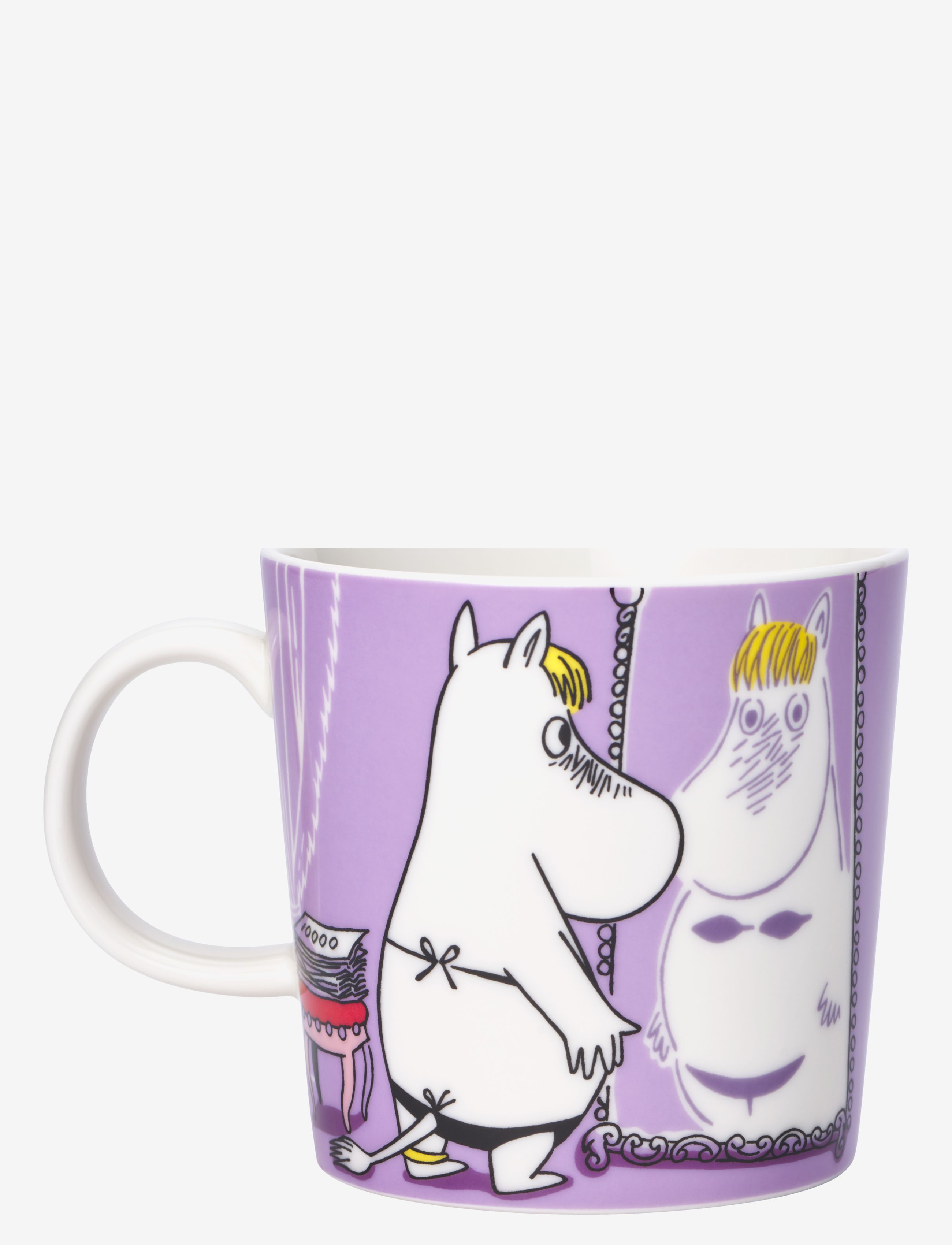 Arabia Moomin Mug 0,3L Snorkmaiden, Coffee Kop, Lila, Str: 30 CL