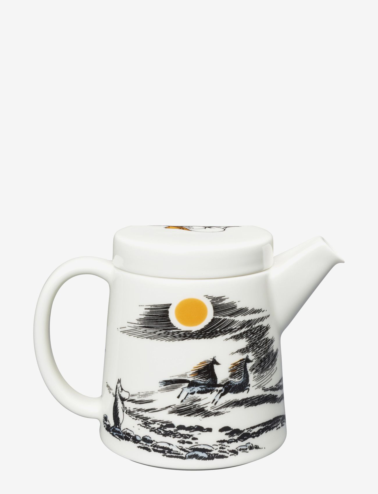 Arabia - Moomin teapot 0,7L True to its origin - grey - 0