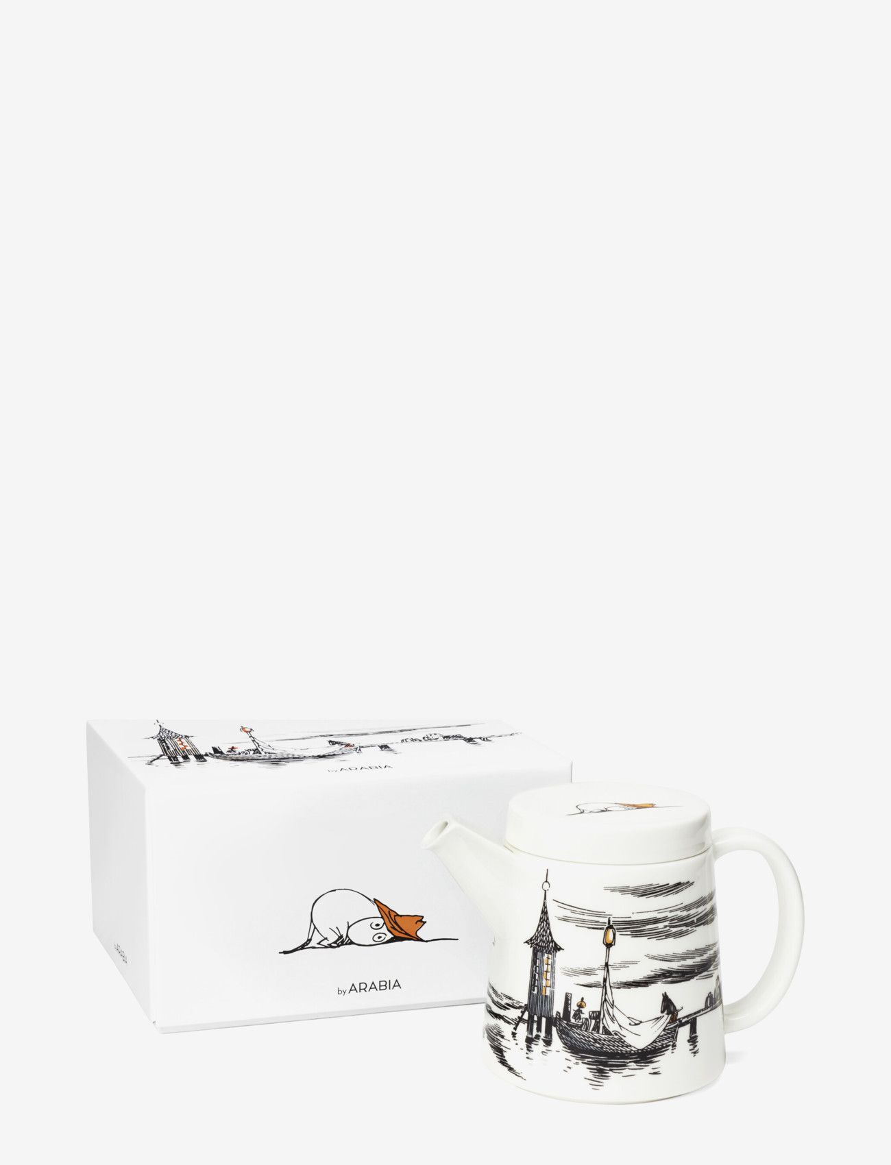 Arabia - Moomin teapot 0,7L True to its origin - grey - 2