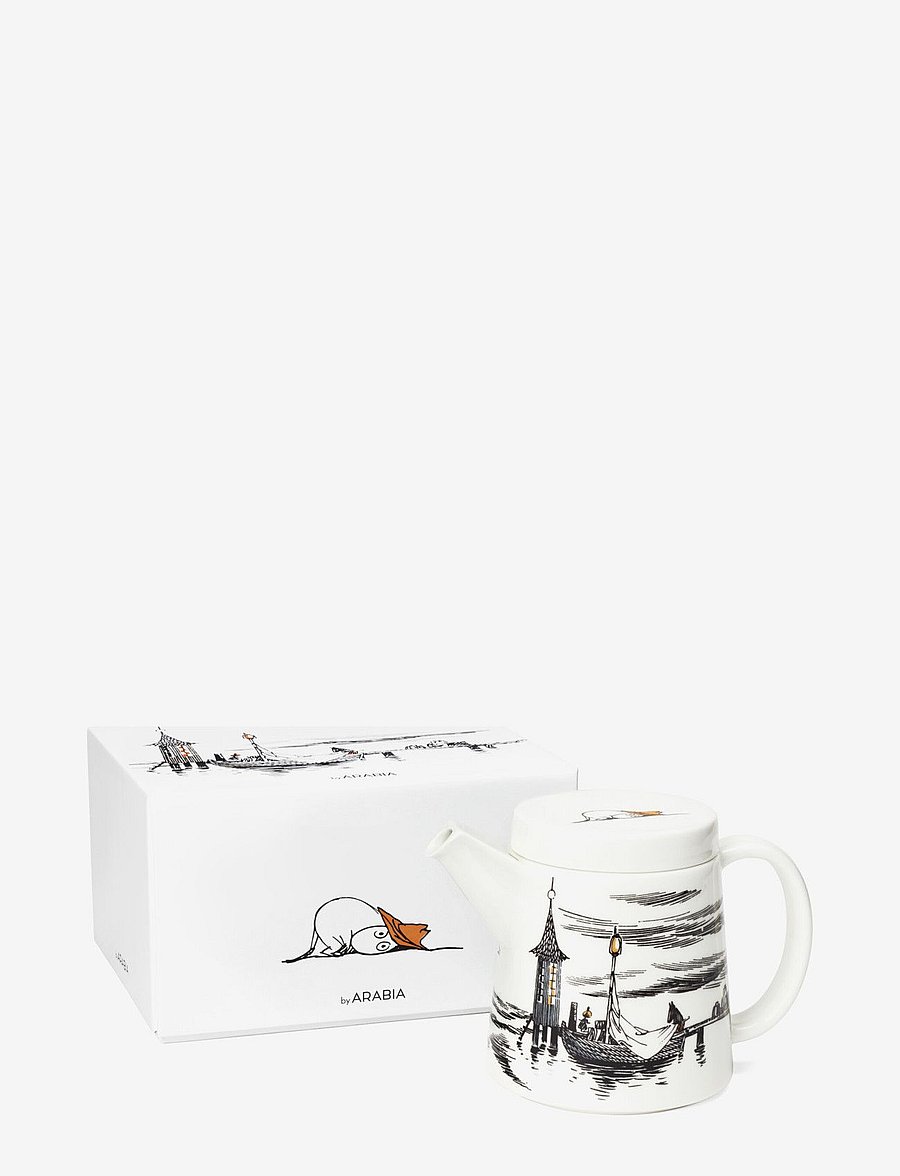 Arabia - Moomin teapot 0,7L True to its origin - grey - 2