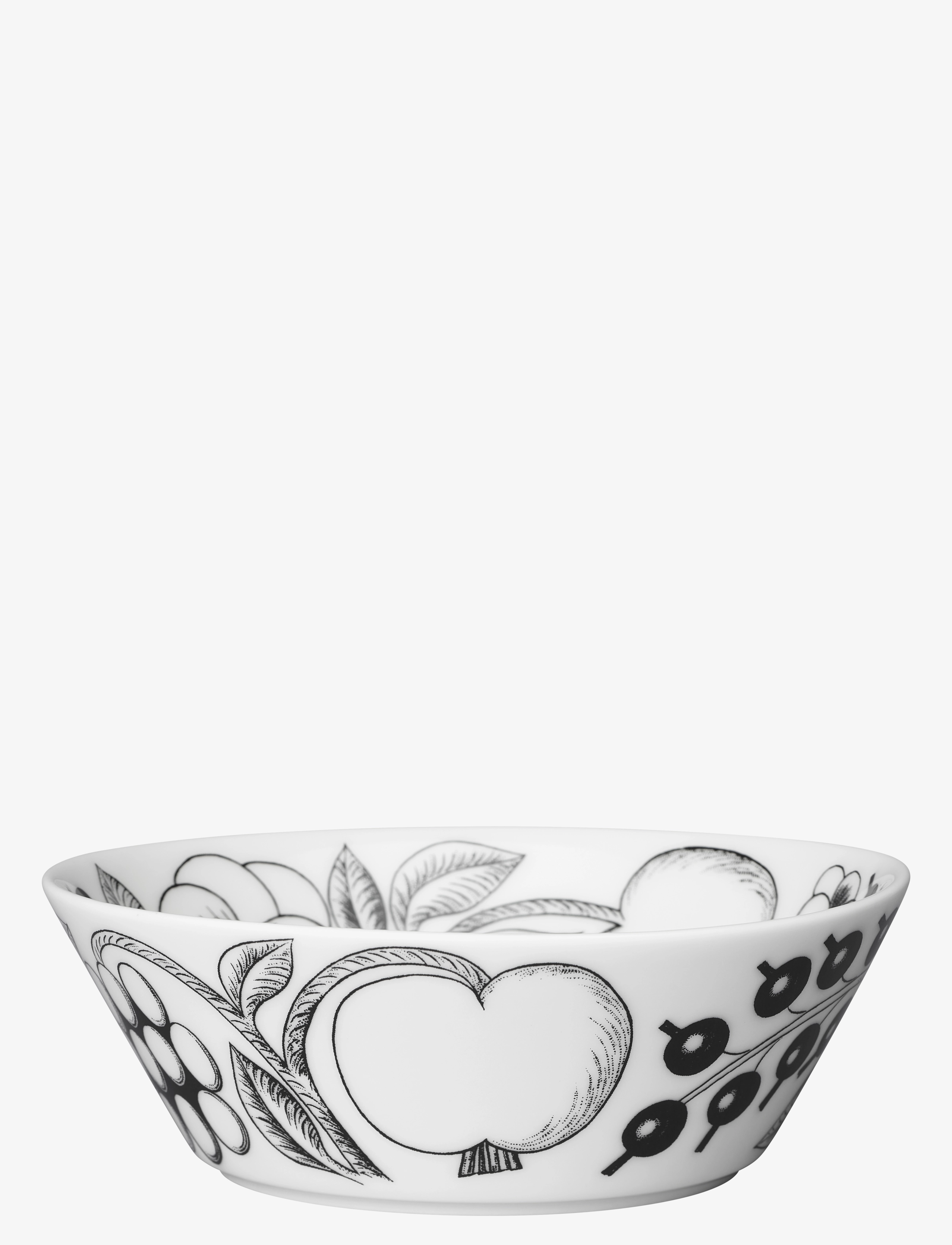 Arabia - Paratiisi bowl 13 black - black/white - 0