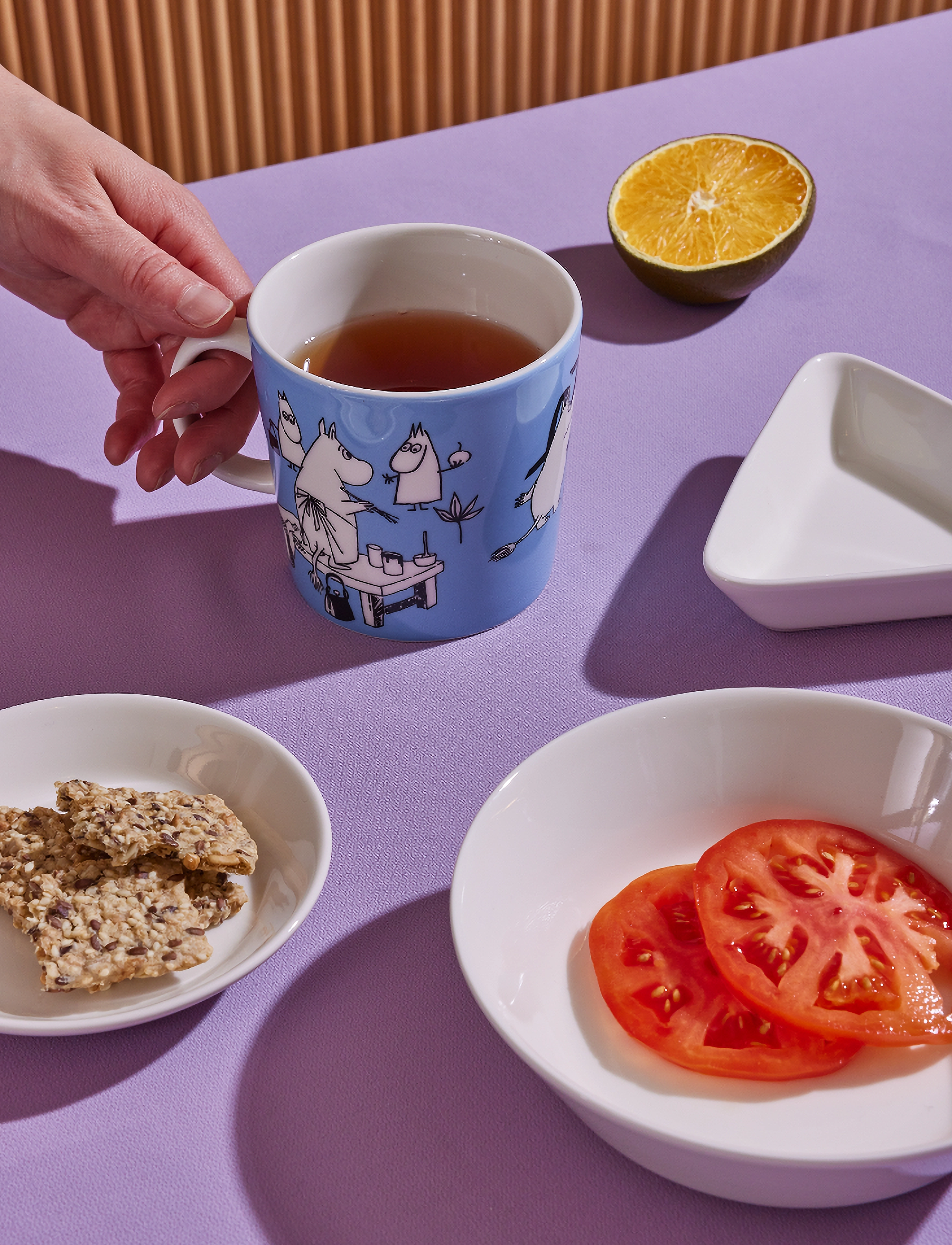 Arabia Moomin Mug 04L, 40 CL, Blue, Kopper & Krus > Kaffekopper, Unisex
