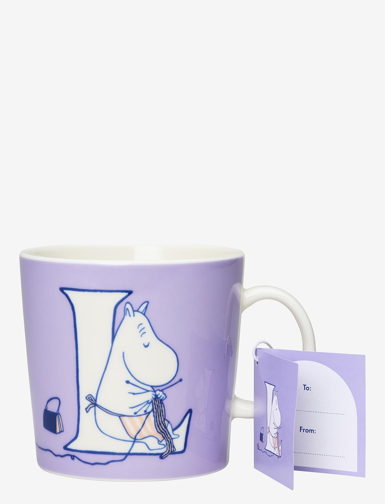 Arabia - Moomin mug 04L ABC L - madalaimad hinnad - purple - 0