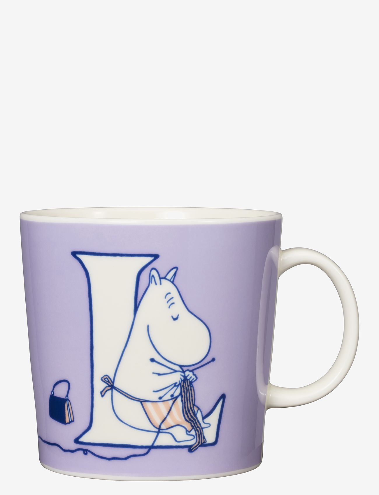 Arabia - Moomin mug 04L ABC L - køb efter pris - purple - 1