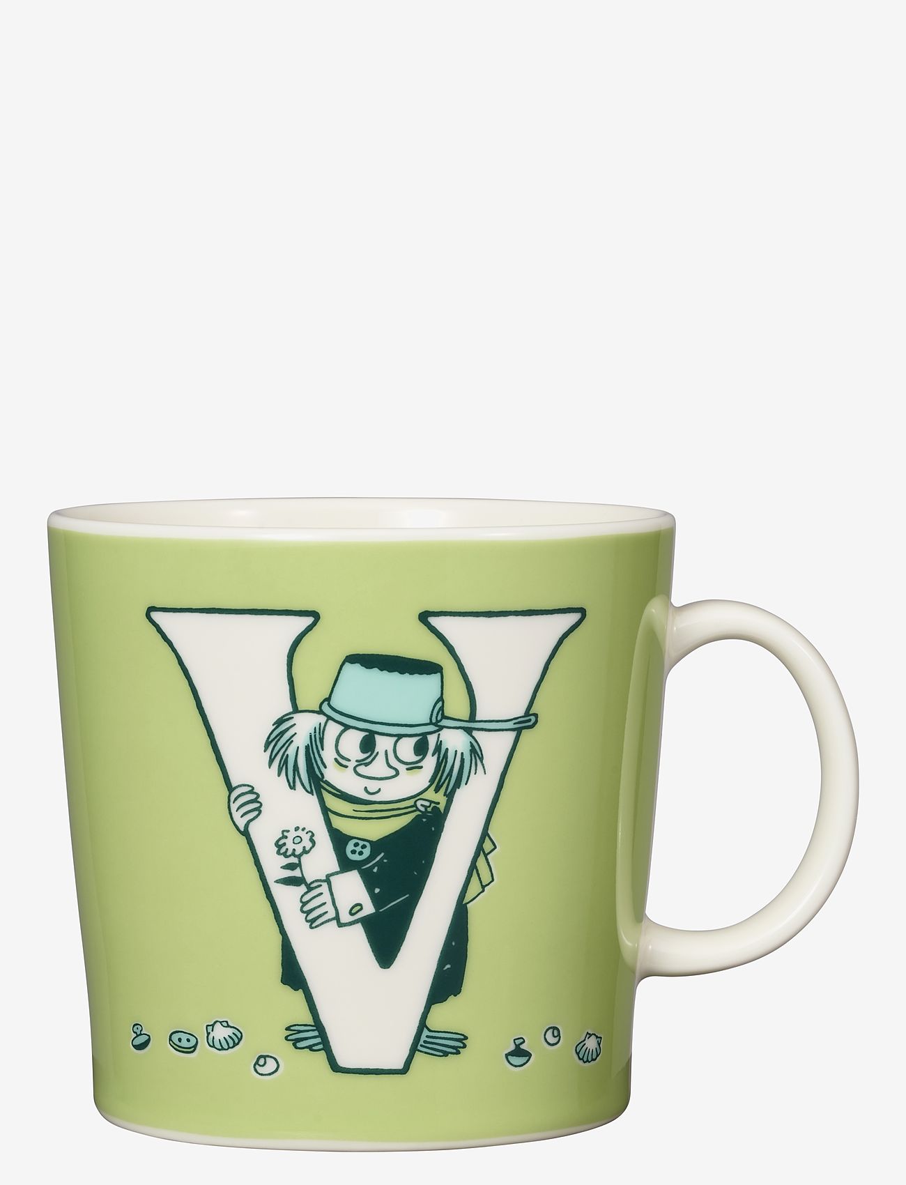 Arabia - Moomin mug 04L ABC V - kaffetassen - green - 1