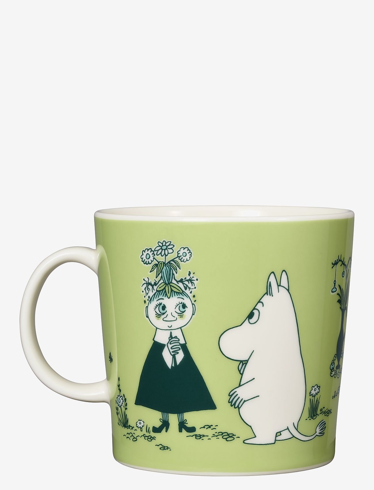 Arabia - Moomin mug 04L ABC V - kaffetassen - green - 2