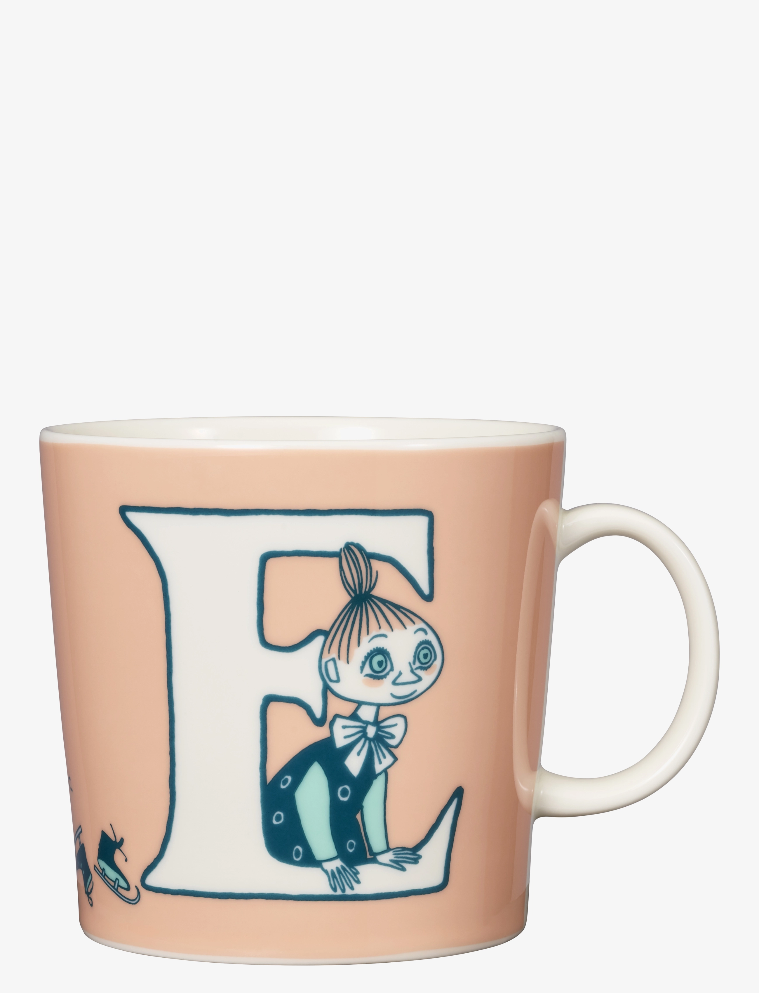 Arabia Moomin mug 04L ABC E - Moomin Arabia - PINK / pink/rose