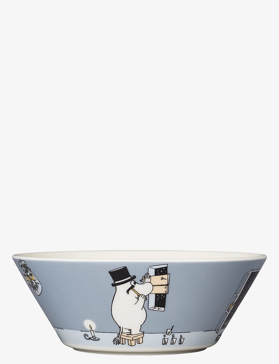 Arabia - Moomin bowl 15cm Moominpappa - madalaimad hinnad - grey - 1