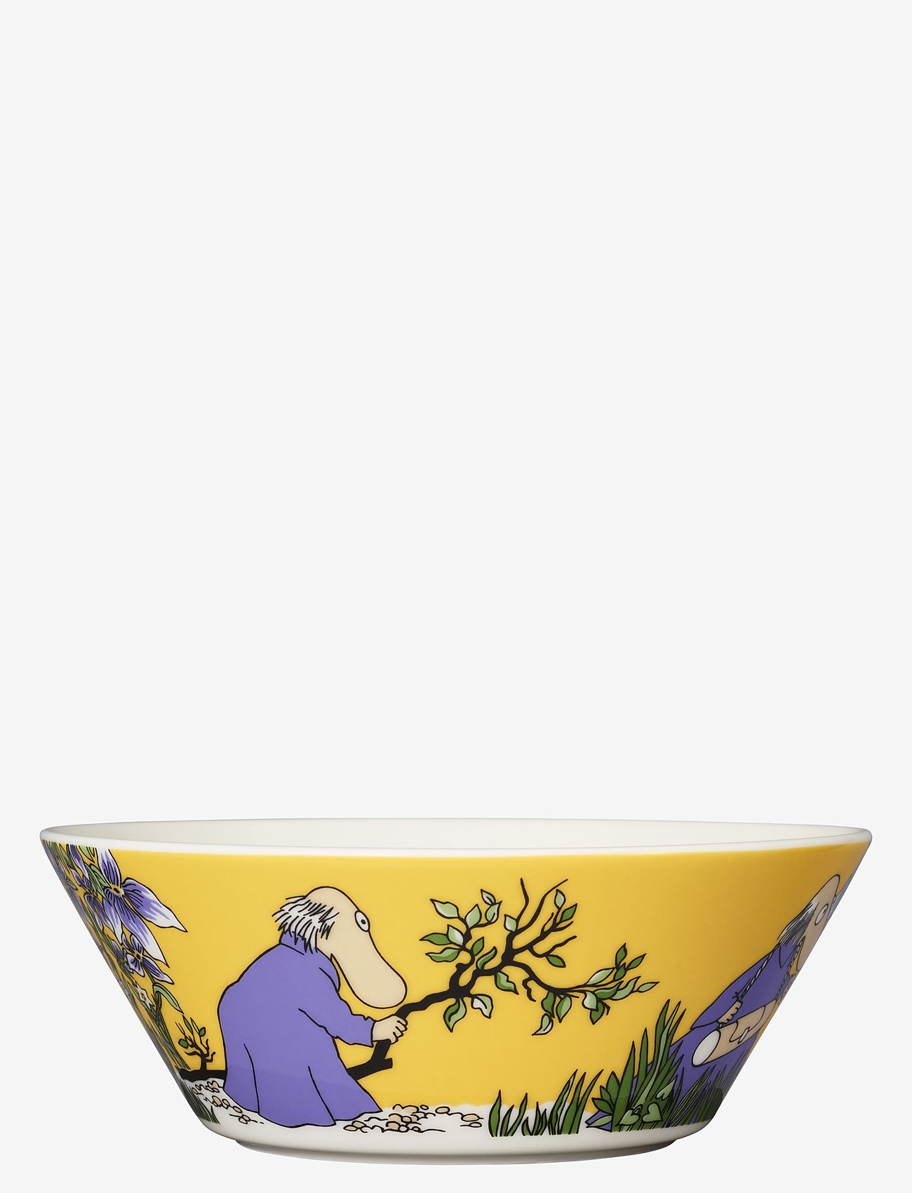 Arabia - Moomin bowl 15cm Hemulen - laveste priser - yellow - 1