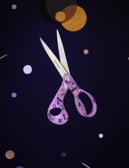 Arabia - Moomin gen pur scissors 21cm ABC box - lägsta priserna - purple - 4