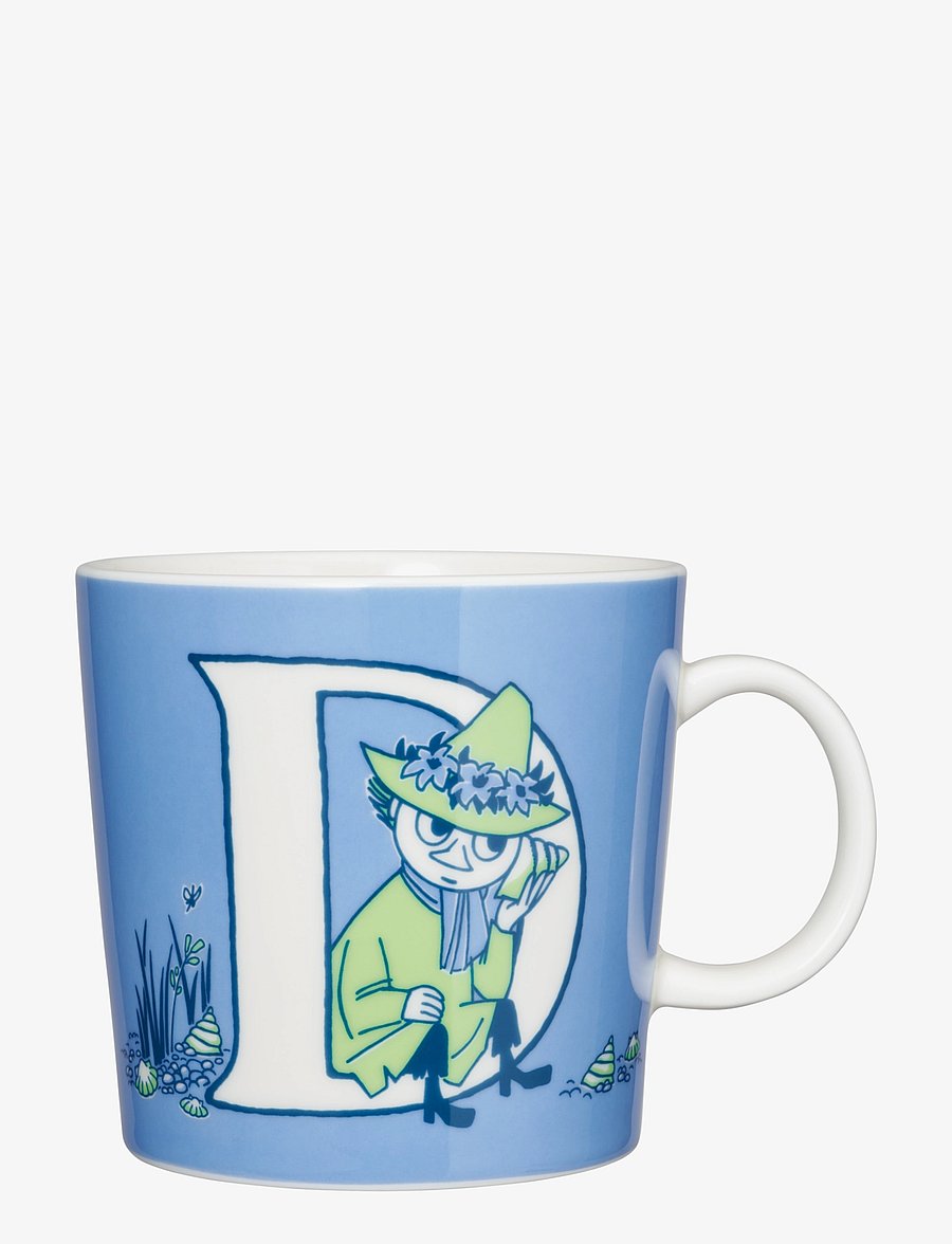 Arabia - Moomin mug 0,4L ABC D - koppar & muggar - blÅ - 0