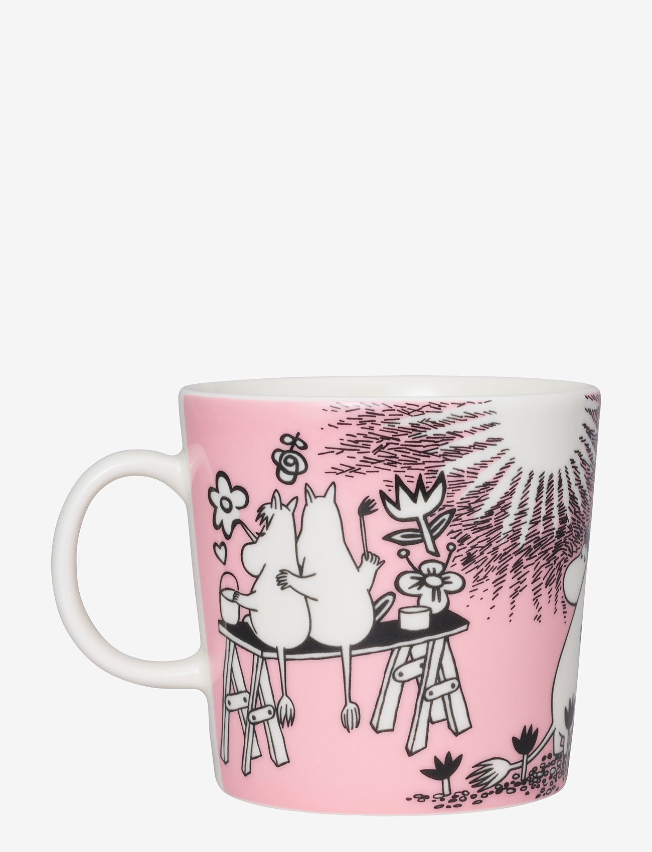 Arabia - Moomin mug 0,4L Love - tassen & becher - pink - 0
