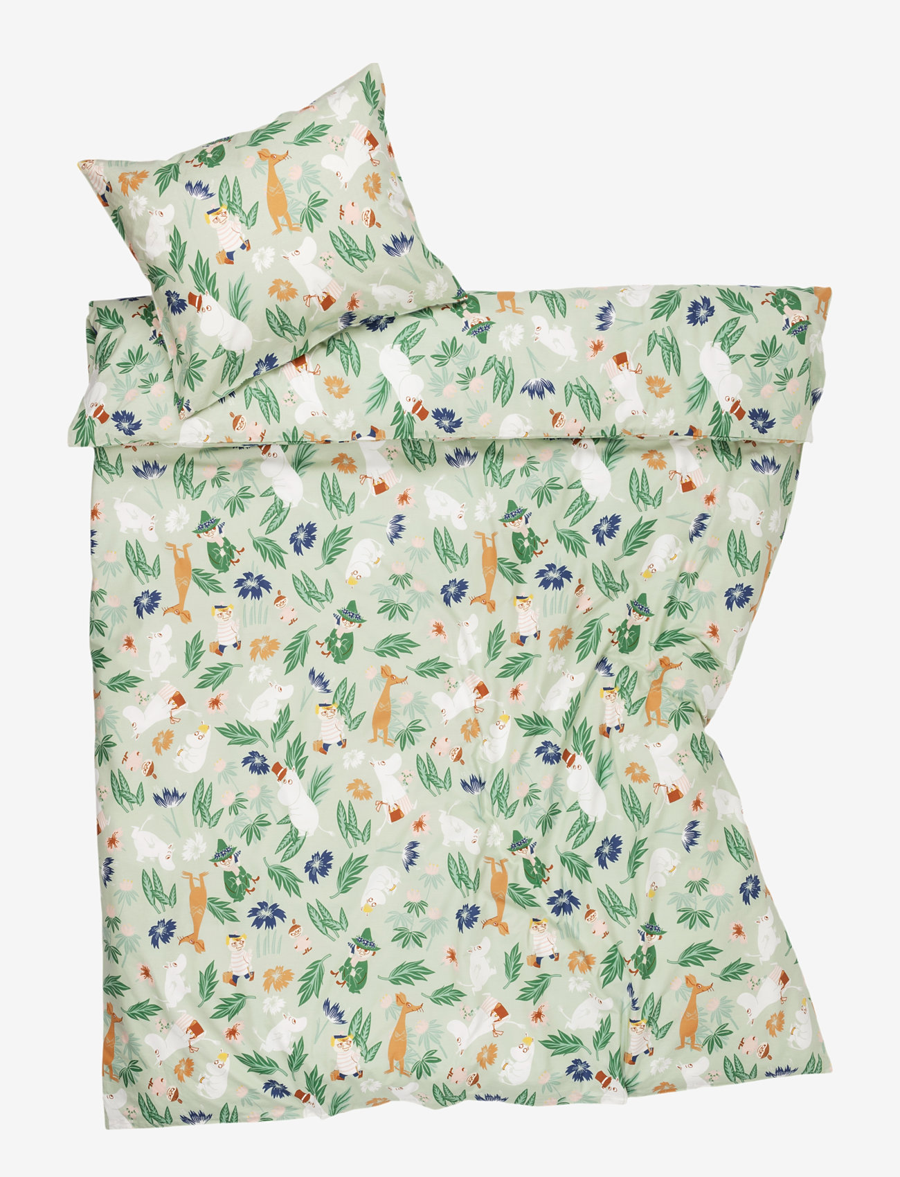 Arabia - Moomin bedset 150x210 Flower Garden GOTS - multi-colored - 0