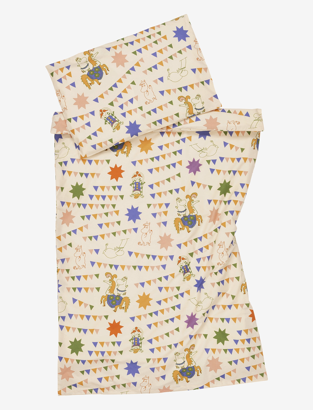 Arabia - Moomin bedset 85x125 Circus GOTS - køb efter pris - multi-colored - 0