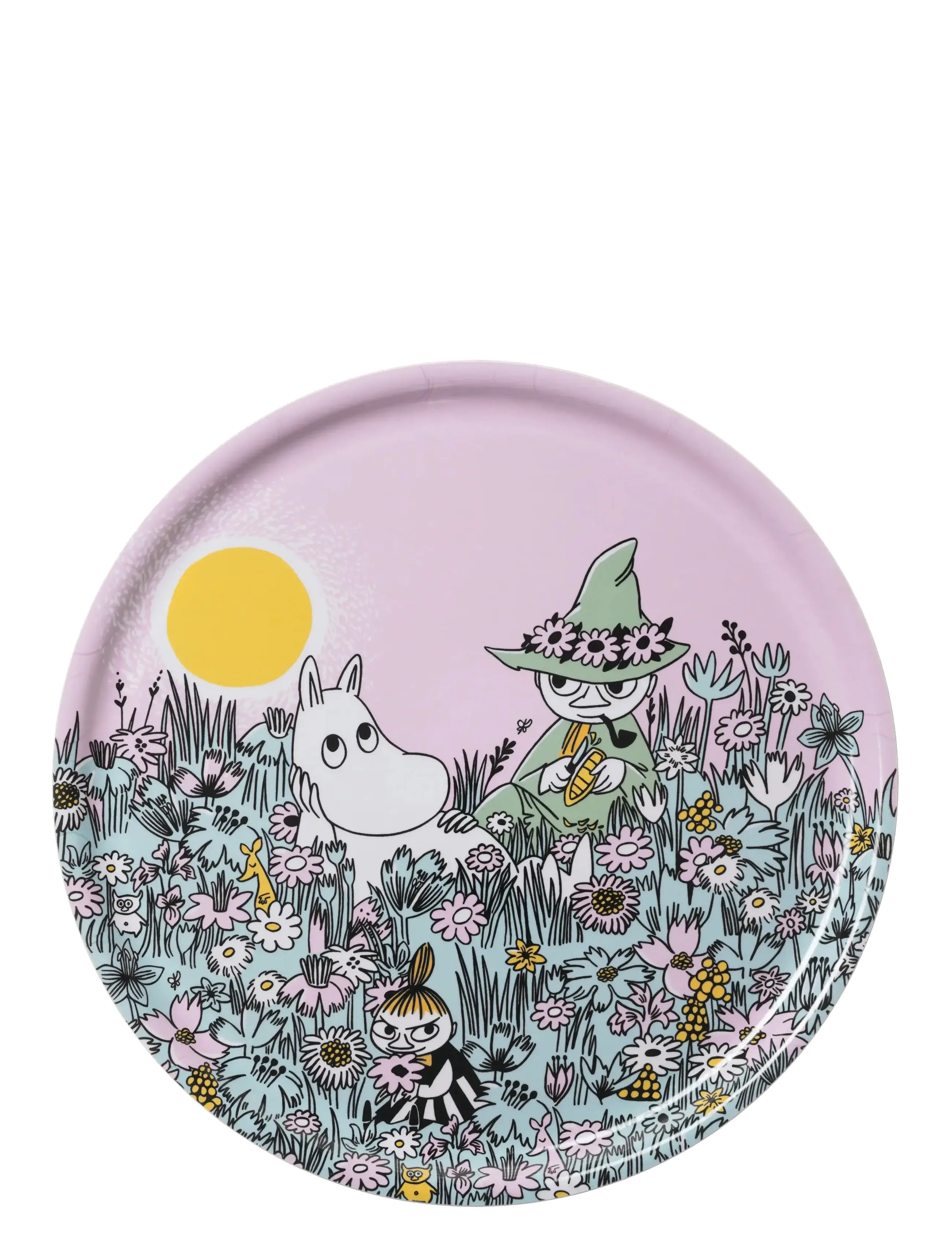 ARABIA Moomin Tray 35Cm Friends Forever Pink - 35 CM - Unisex