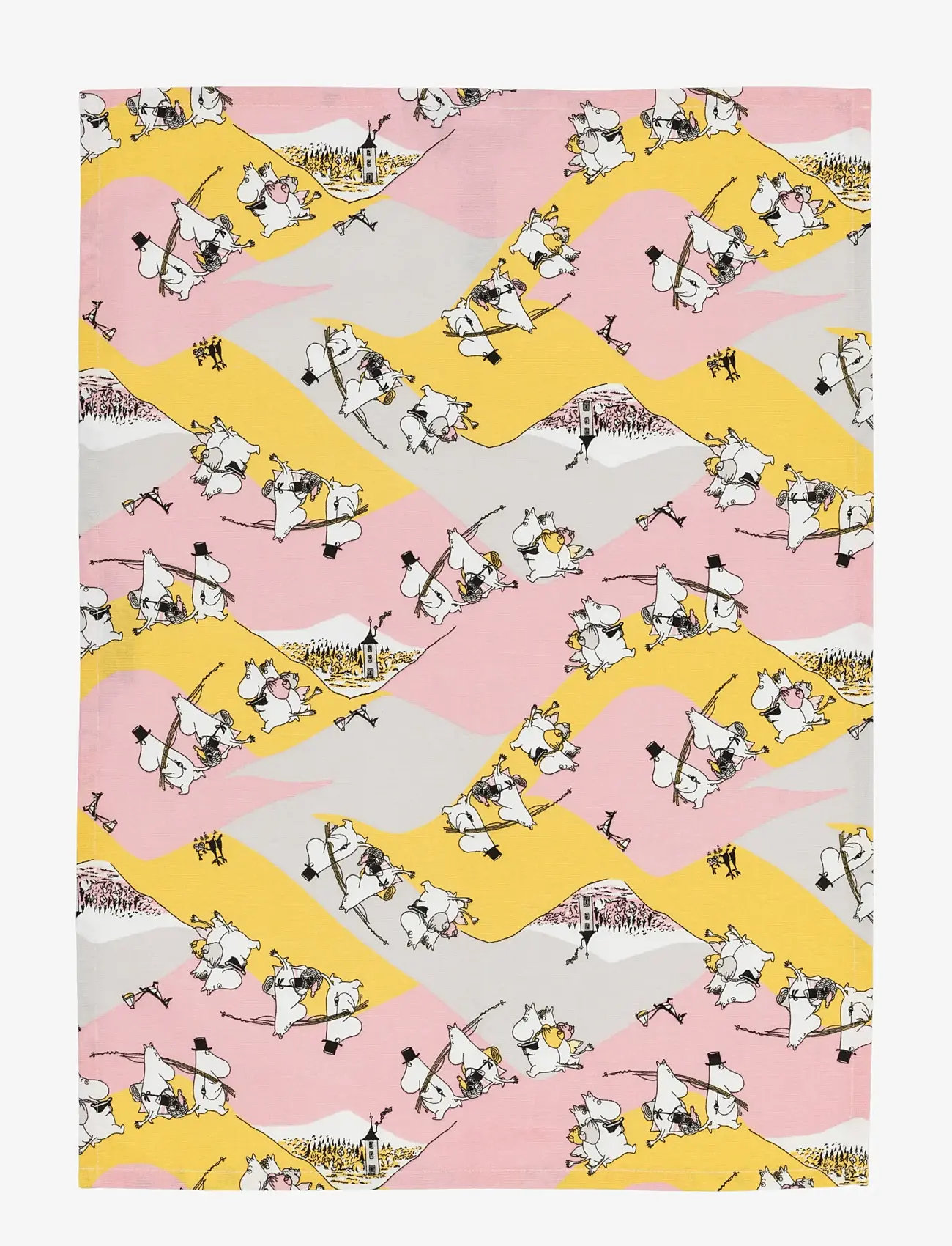 Arabia - Moomin k.tw 50x70cm Family Time GOTS - küchenhandtücher - multicolor - 0