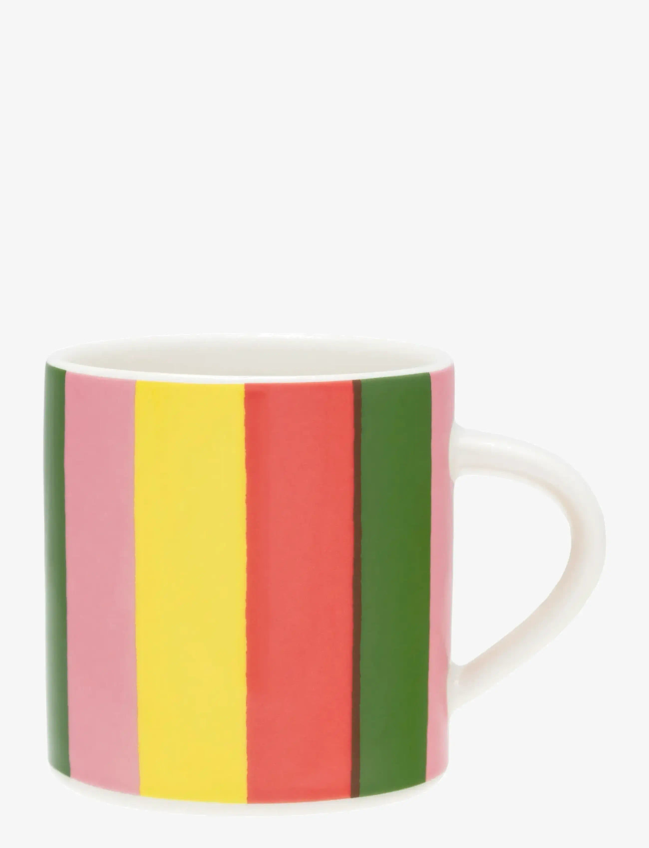 Arabia - Vuokko mug 0,35L Pieni 4-raita - kaffetassen - mixed set colour - 0