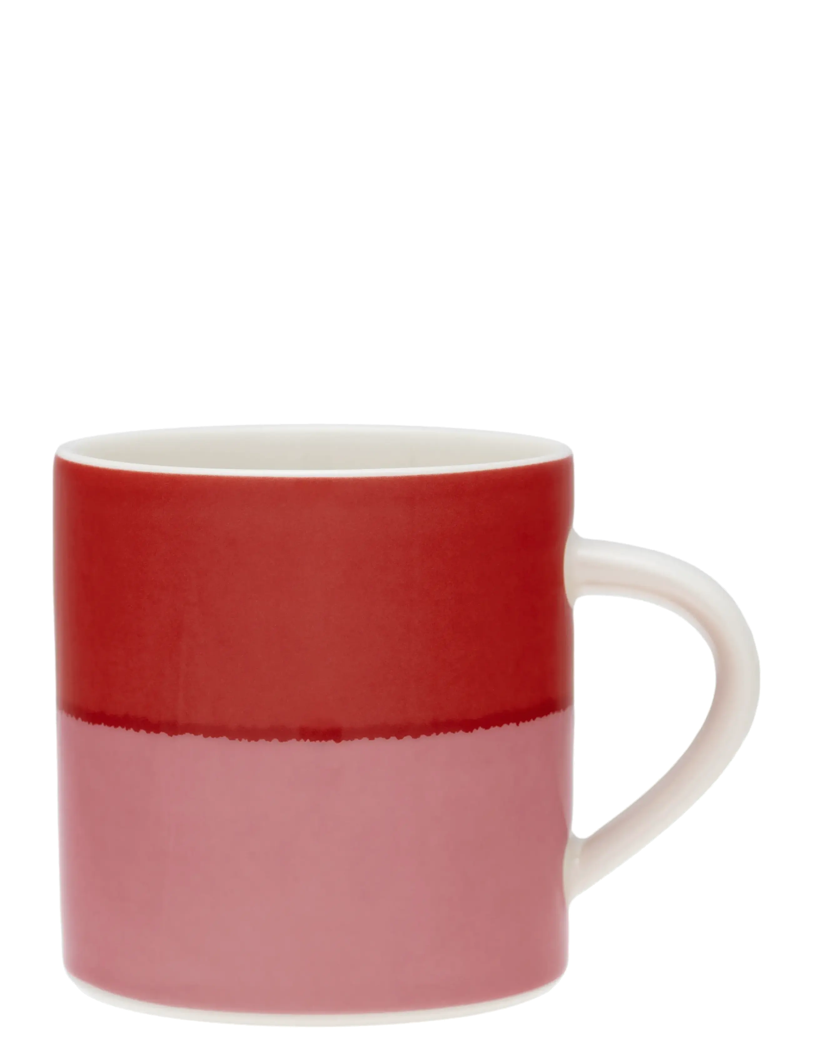 Arabia Vuokko mug 0,35L 2-väri pink-red - Geschirr - PINK / pink/rose