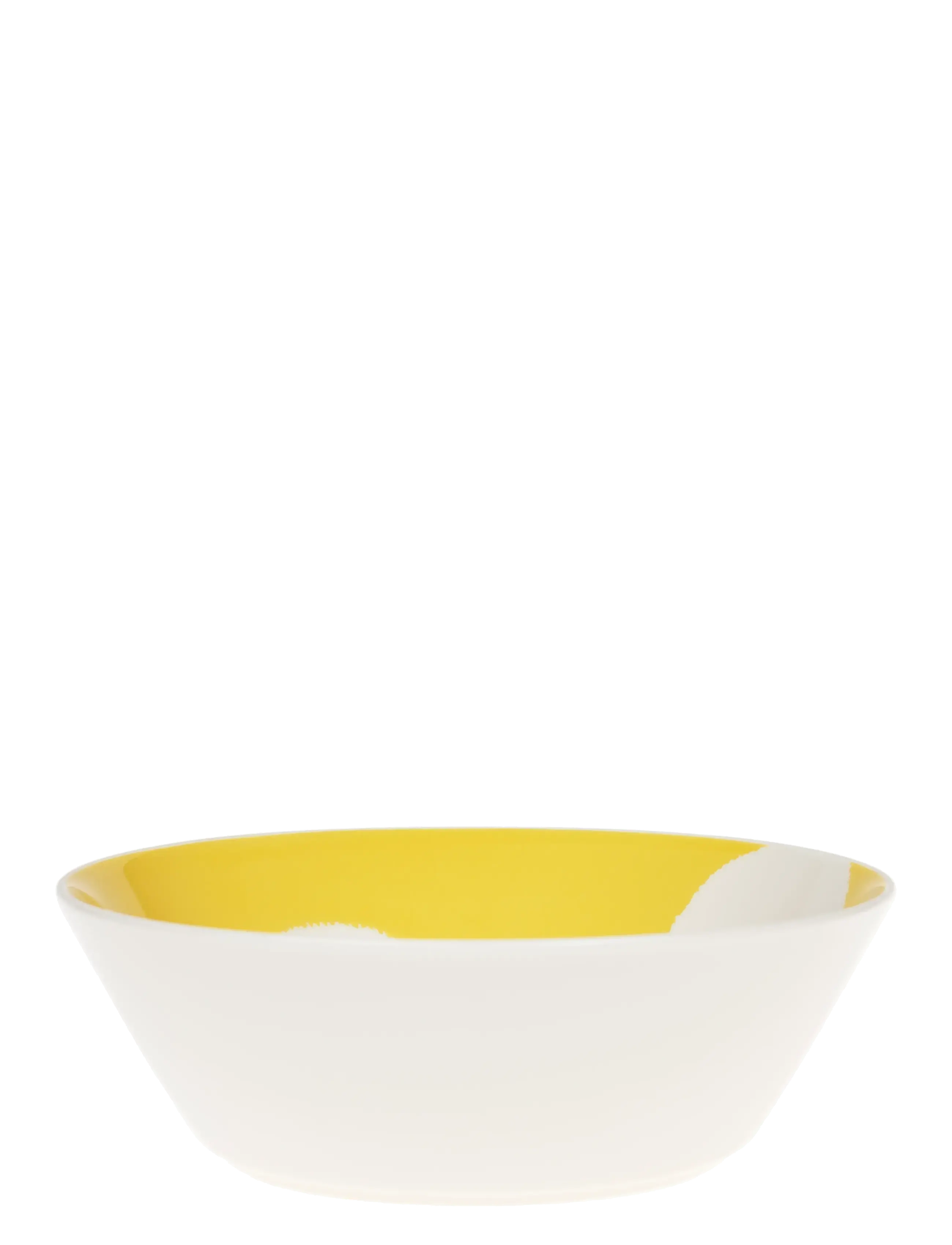 Arabia Vuokko Bowl 17Cm Kraklee Yellow, 17 cm, Bowls & Serving Dishes, Gelb - Bowls, Homeware