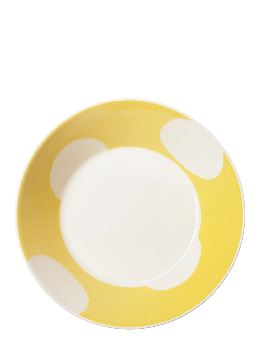 Arabia - Vuokko bowl 17cm Kraklee yellow - tarjoilukulhot - yellow - 1