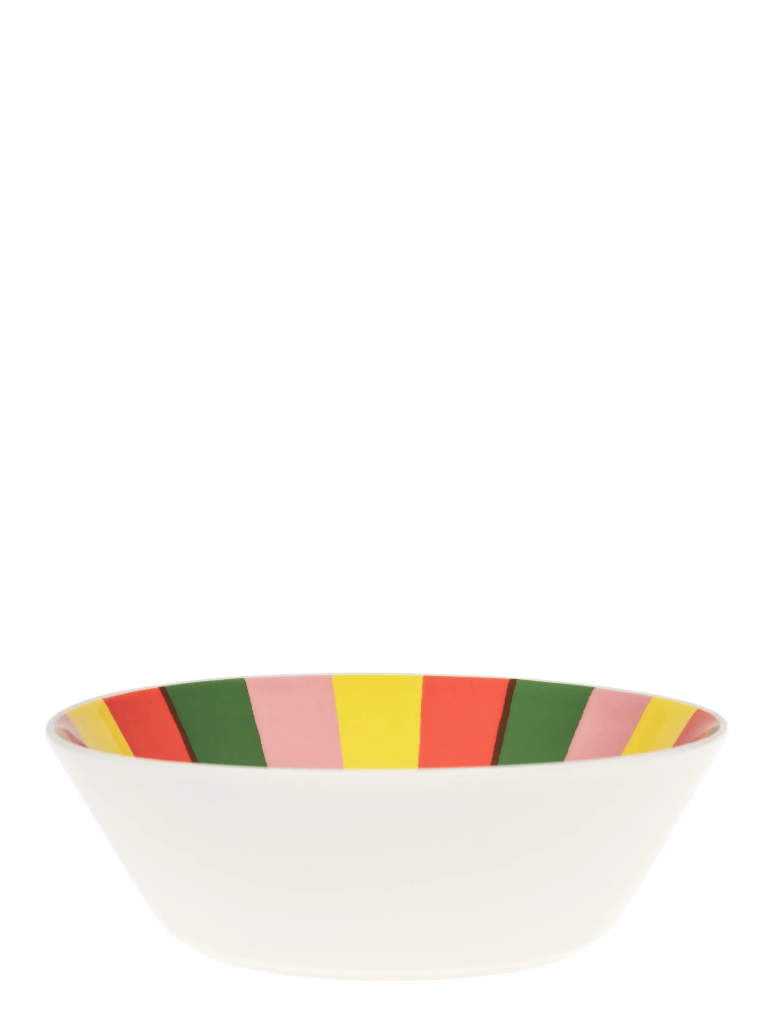 ARABIA Vuokko Bowl 17Cm Pieni 4-Raita Patterned - 17 CM - Unisex