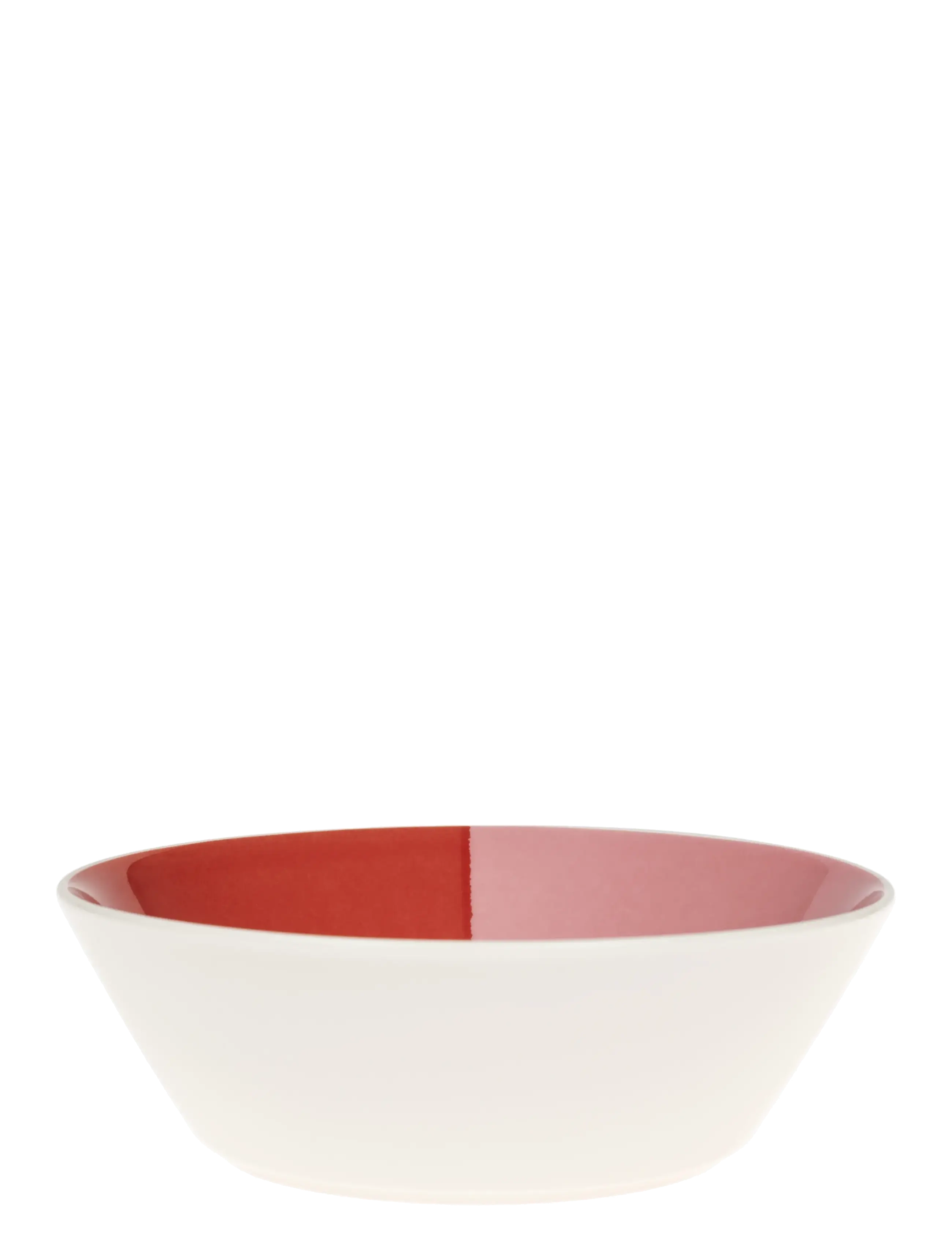 Arabia - Vuokko bowl 17cm 2-väri pink-red - framreiðsluskálar - pink - 1