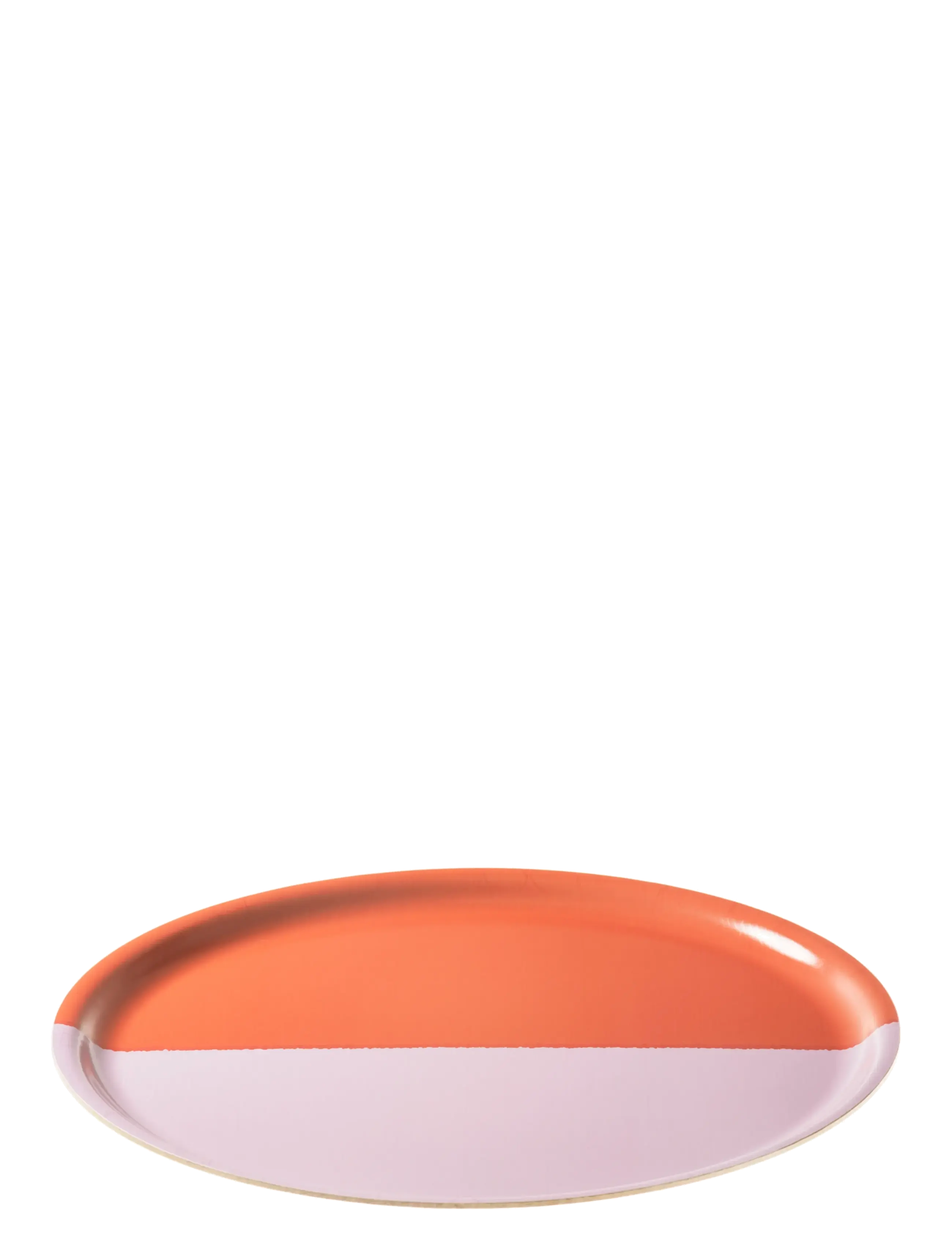 Arabia Vuokko tray 35cm 2-väri pink-red - Serveringsbakker - PINK / pink/rose