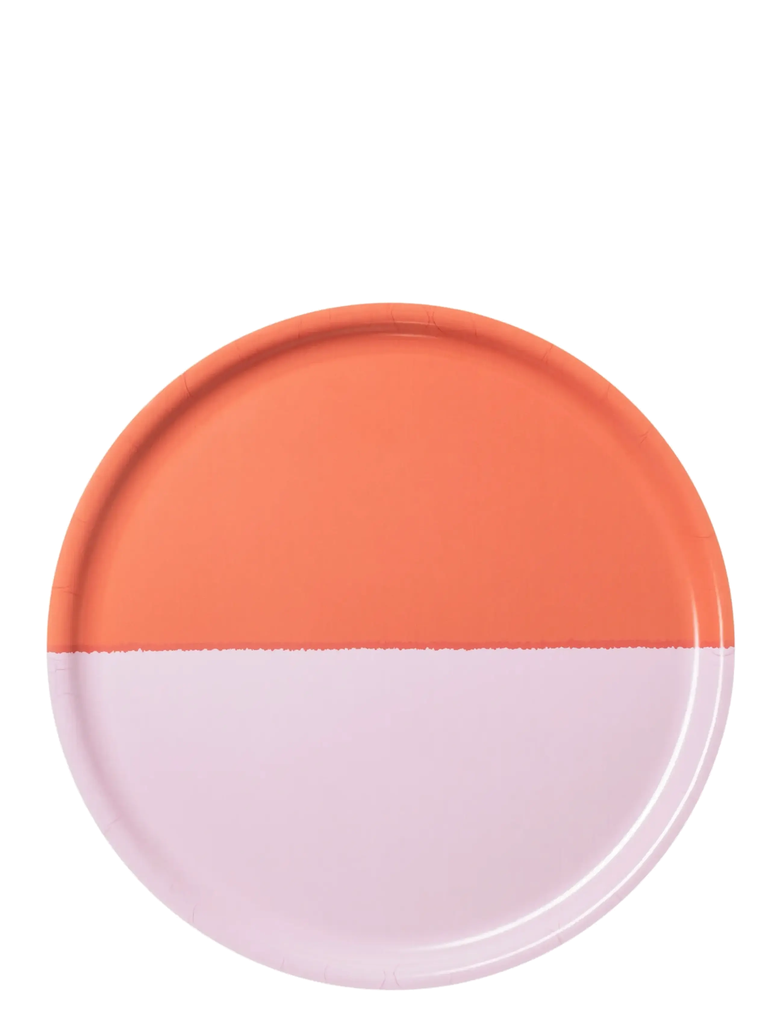 Arabia - Vuokko tray 35cm 2-väri pink-red - tabletts - pink - 1