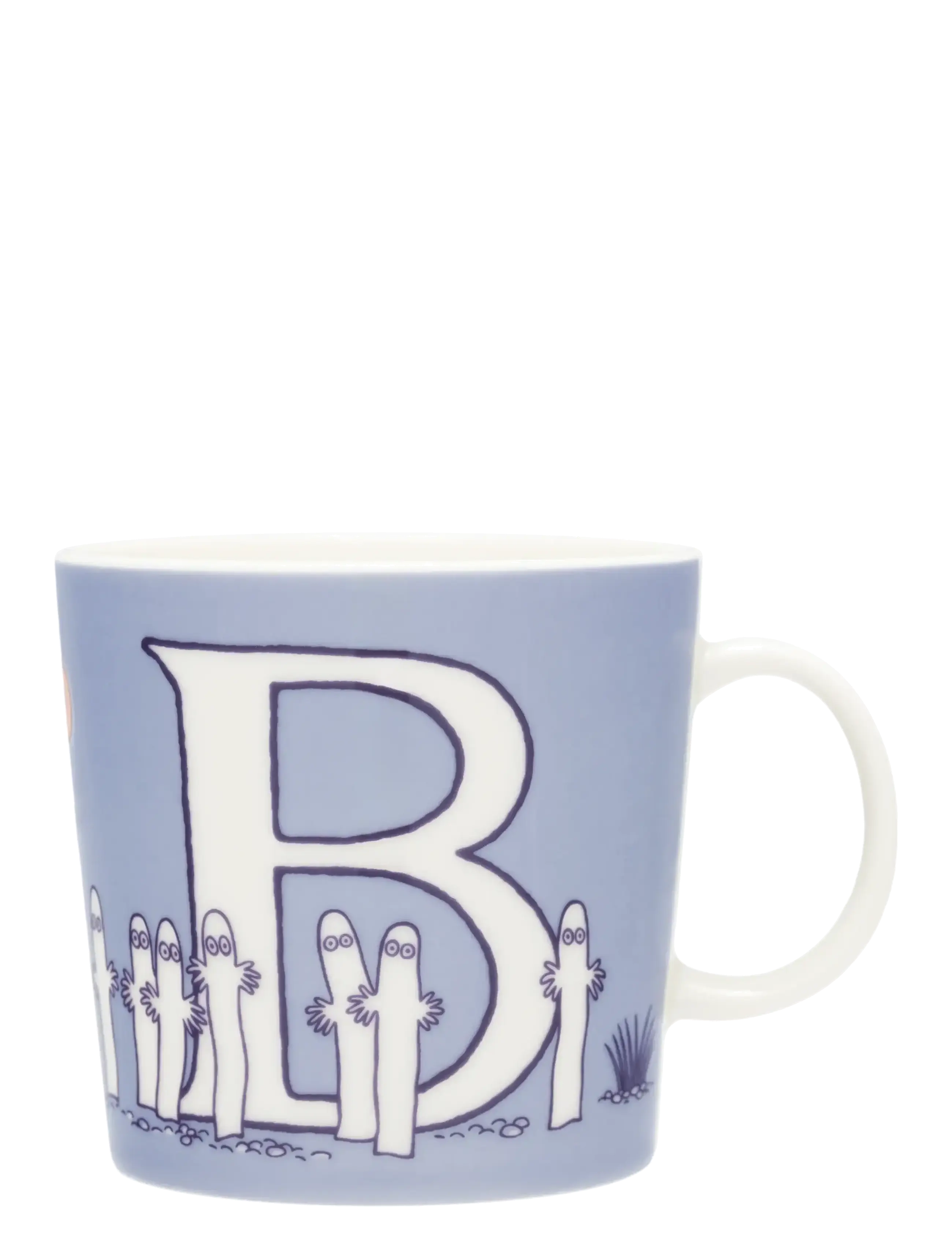 Arabia Moomin Mug 0,4L Abc B, Coffee Kop, Blå, Str: 40 CL