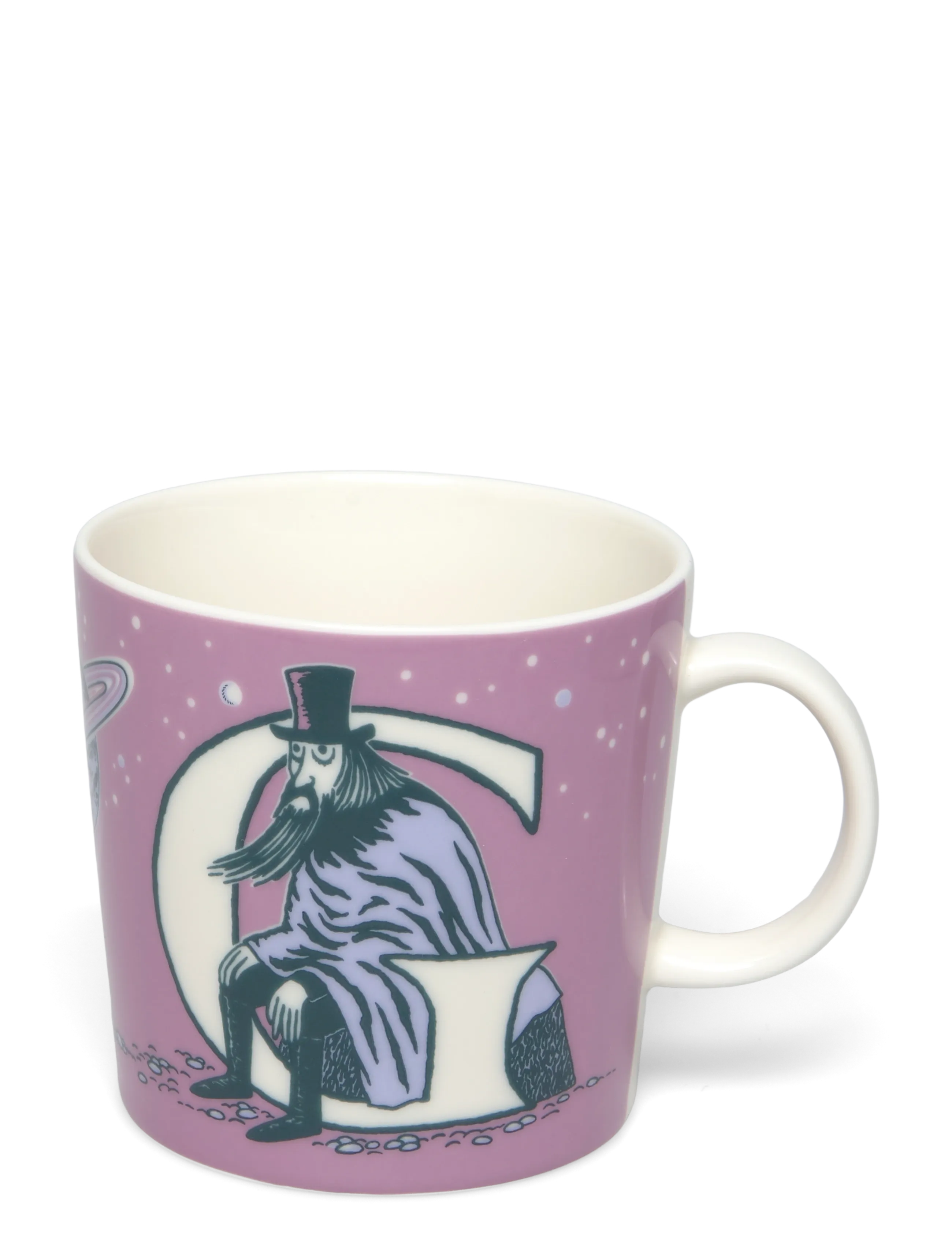Arabia Moomin Mug 0,4L Abc G, Coffee Kop, Pink, Str: 40 CL