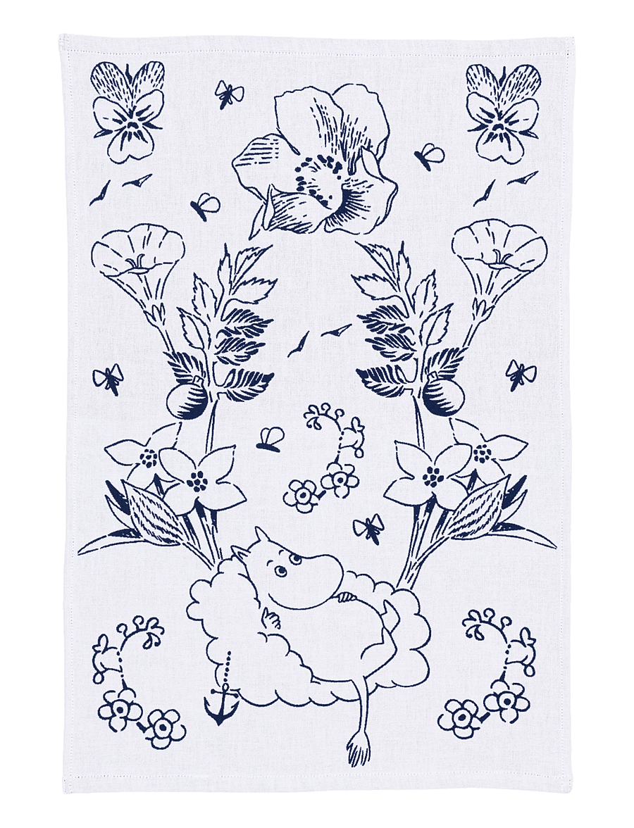 Arabia - Moomin ktn twl 45x65cm Haru GOTS - küchenhandtücher - multicolor - 0