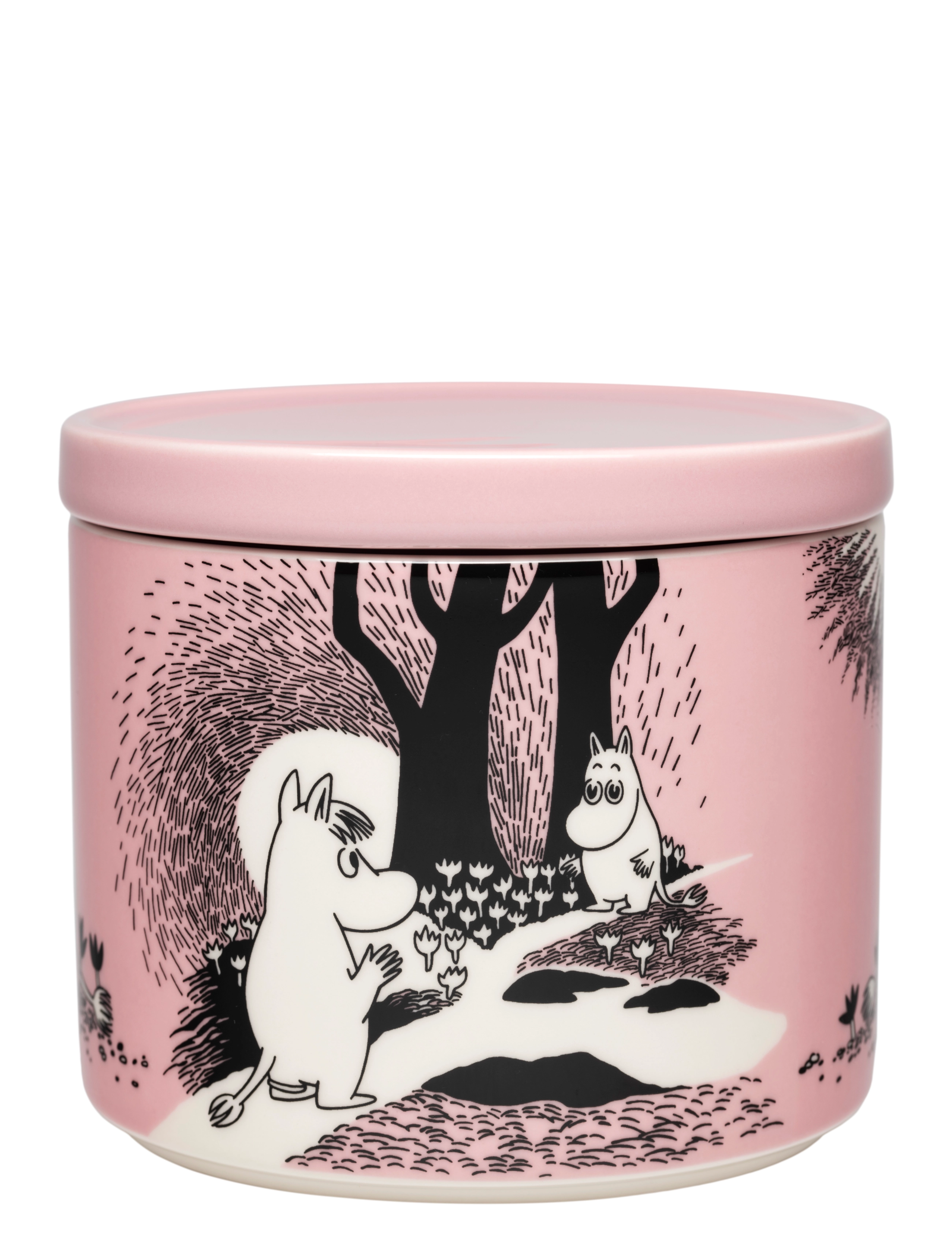 Arabia - Moomin jar 0,7L Love 30 - pink - 1