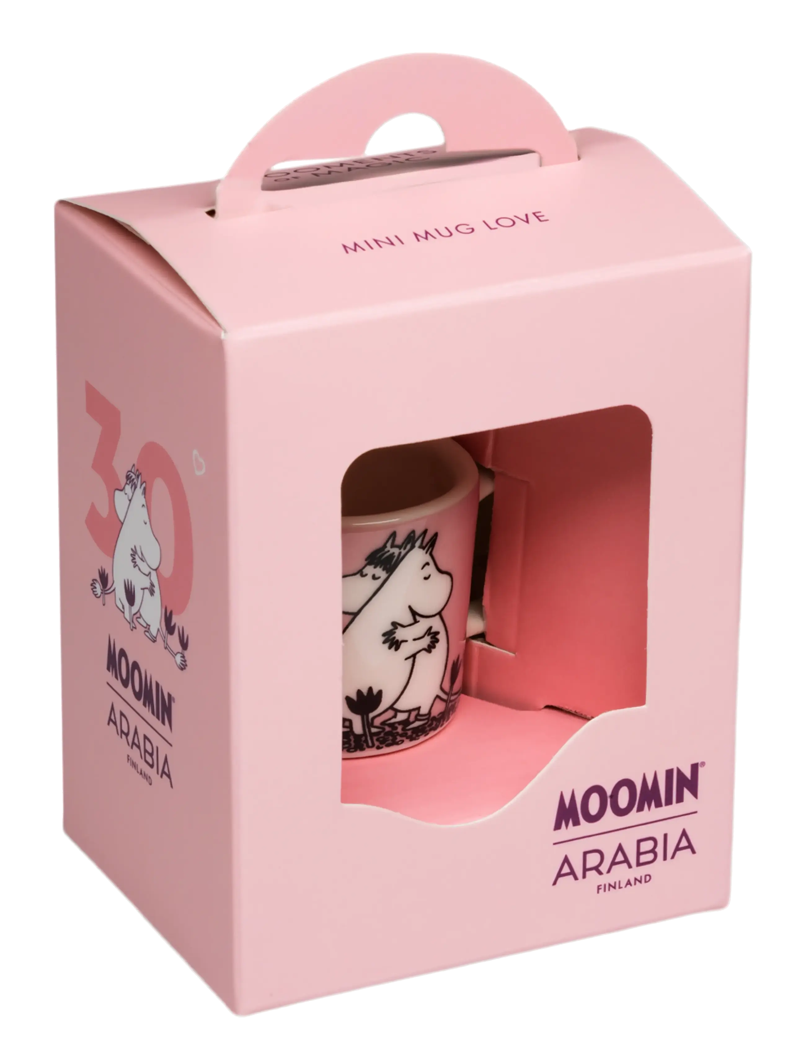 Arabia - Moomin mini mug Love Box - espressotassid - pink - 2